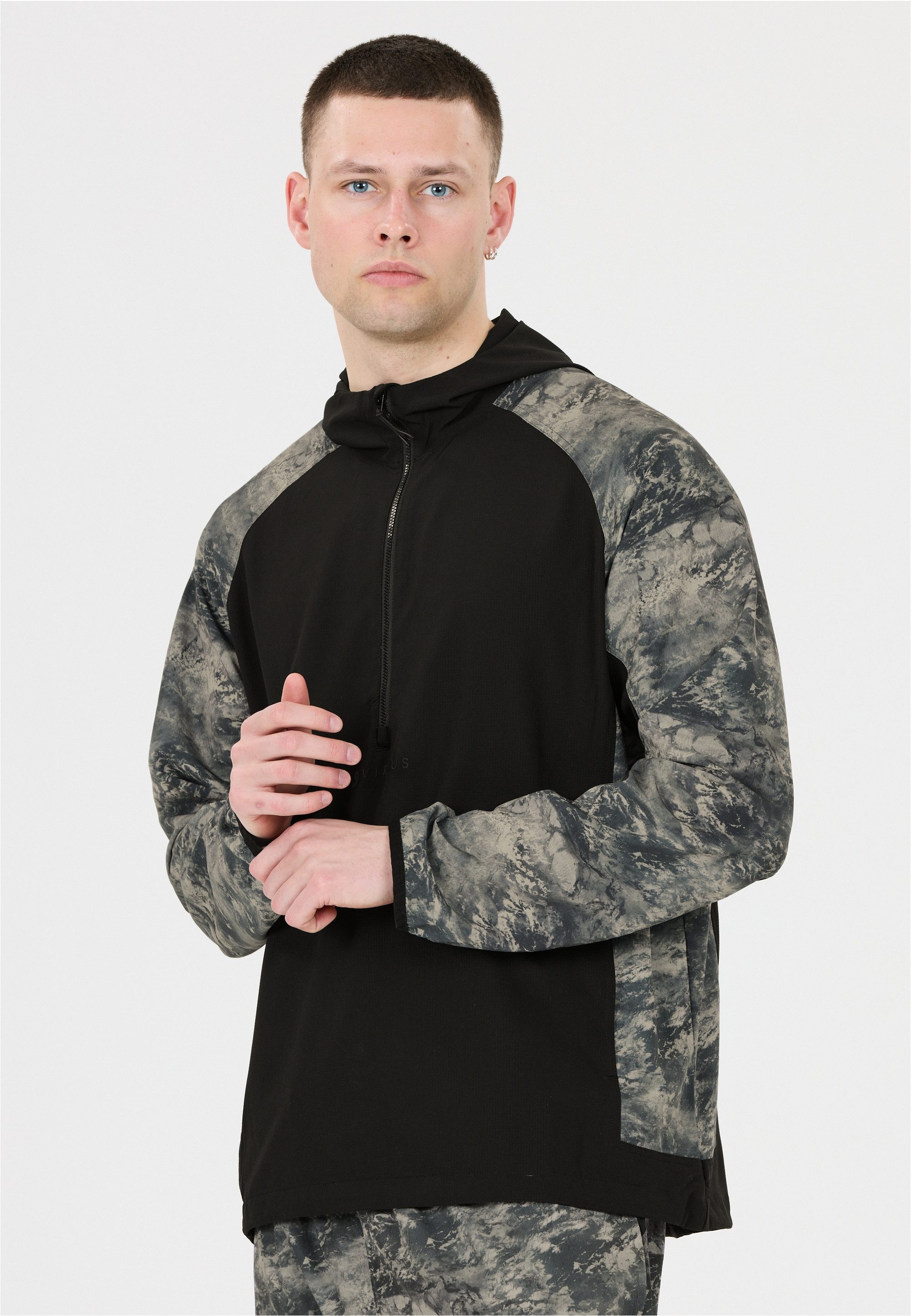 Virtus Langarmshirt Deaglan mit 4-Wege-Stretch und wasserabweisender Qualität