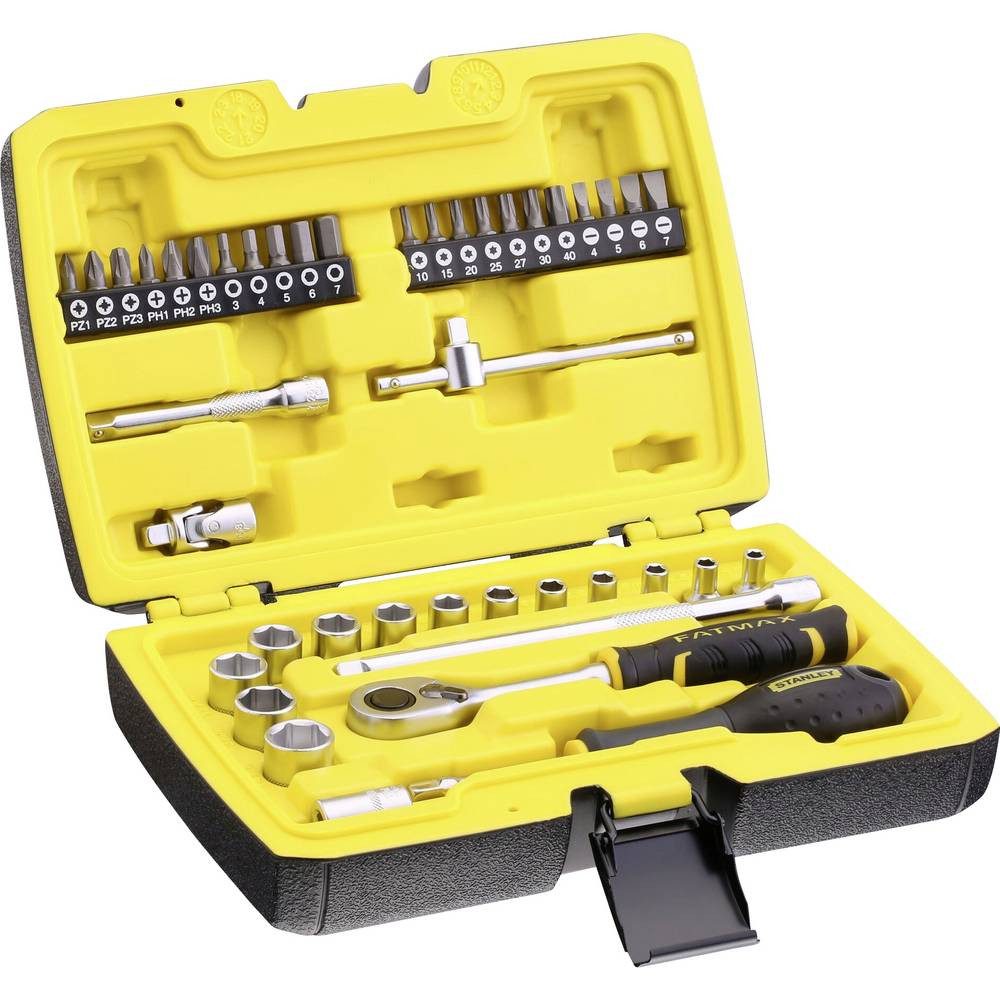 STANLEY Торцевой ключ Steckschluessel-Set ¼", 42-teilig