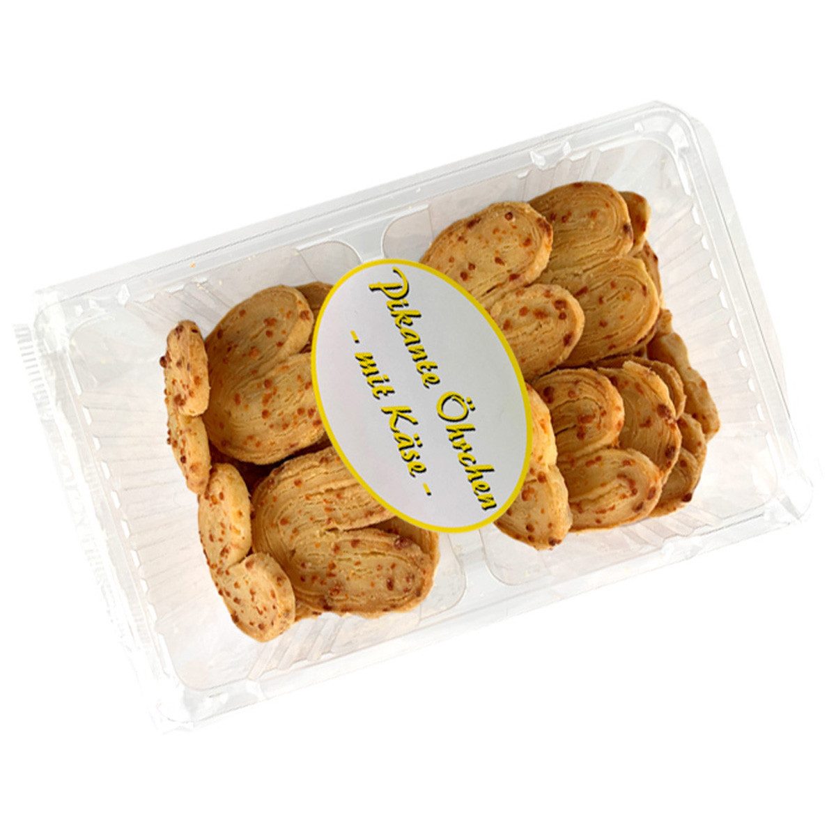 Stereo Kekse, Stereo Butter Käse Gebäck pikant herzhaft kräftige Käseöhrchen 125g