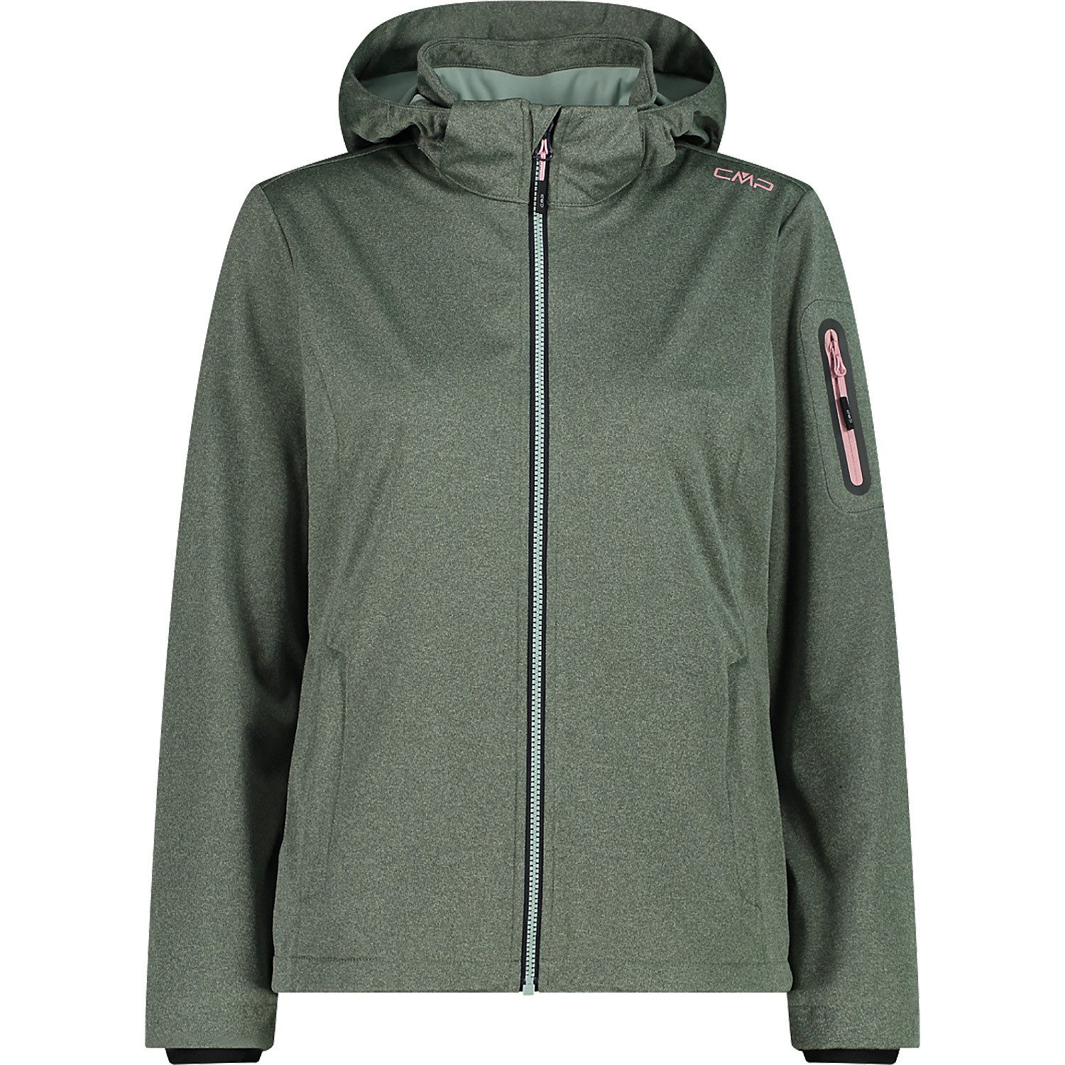 Softshelljacke CMP Damen Softshelljacke Woman Jacket Zip Hood 39A5016M
