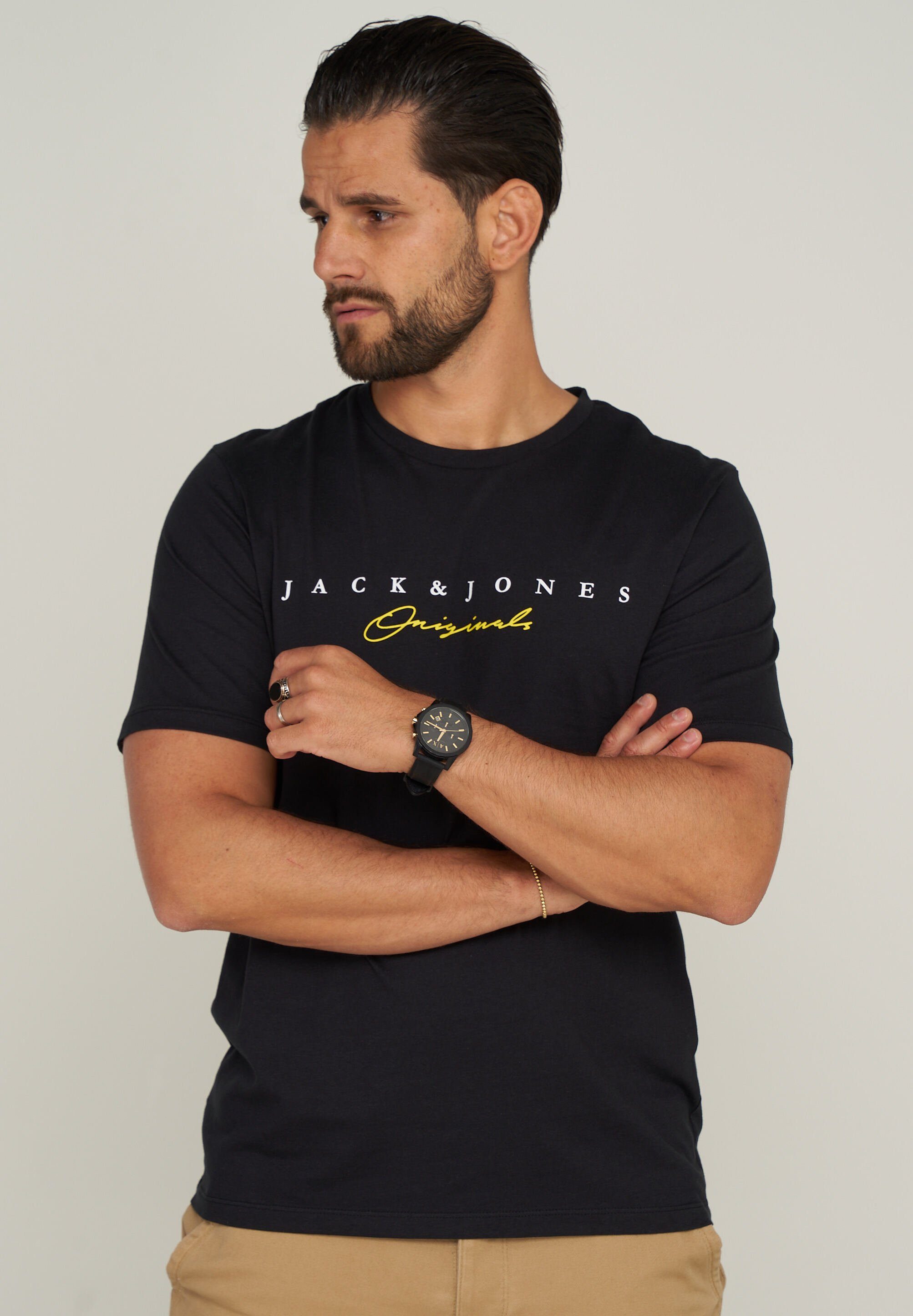 T-Shirt JJHARRISON TEE SS CREW NECK