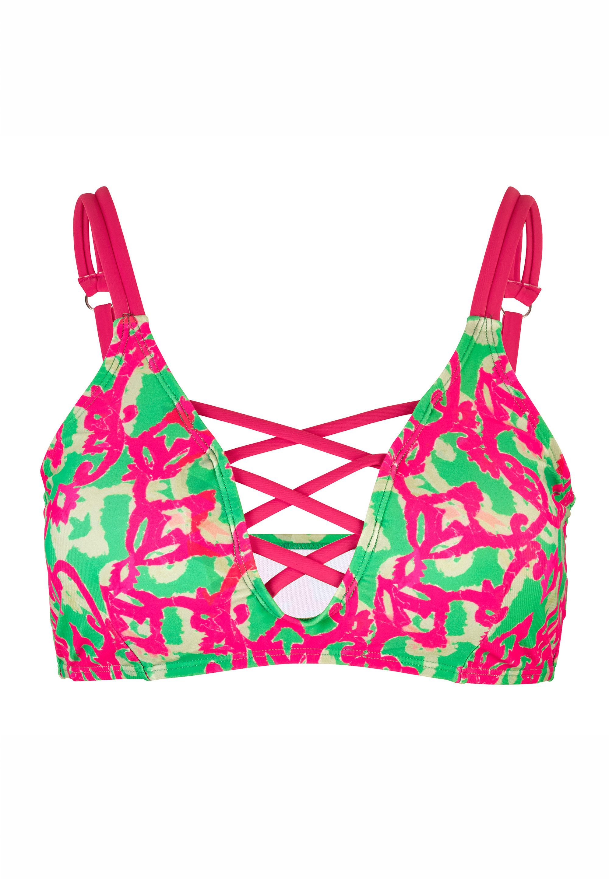 Beco Beermann Balconette-Bikini Hawaii Breeze (1-St) im trendigen Strappy-Design mit sportlichem Halt