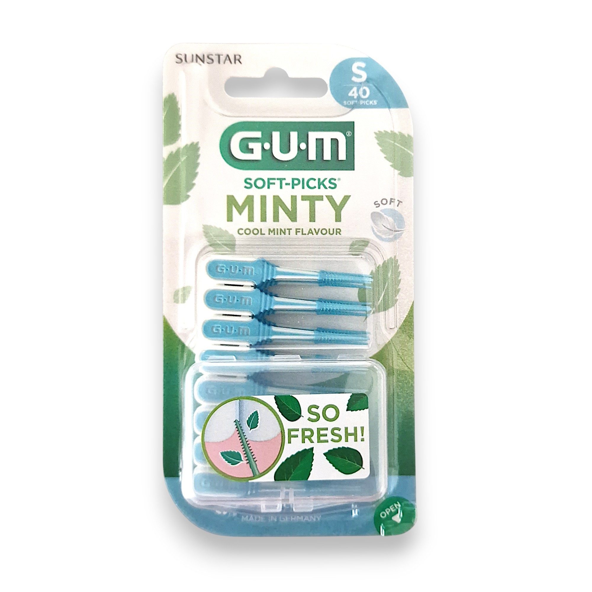 GUM Interdentalbürsten GUM SOFT-PICKS Minty- small 40 Stück