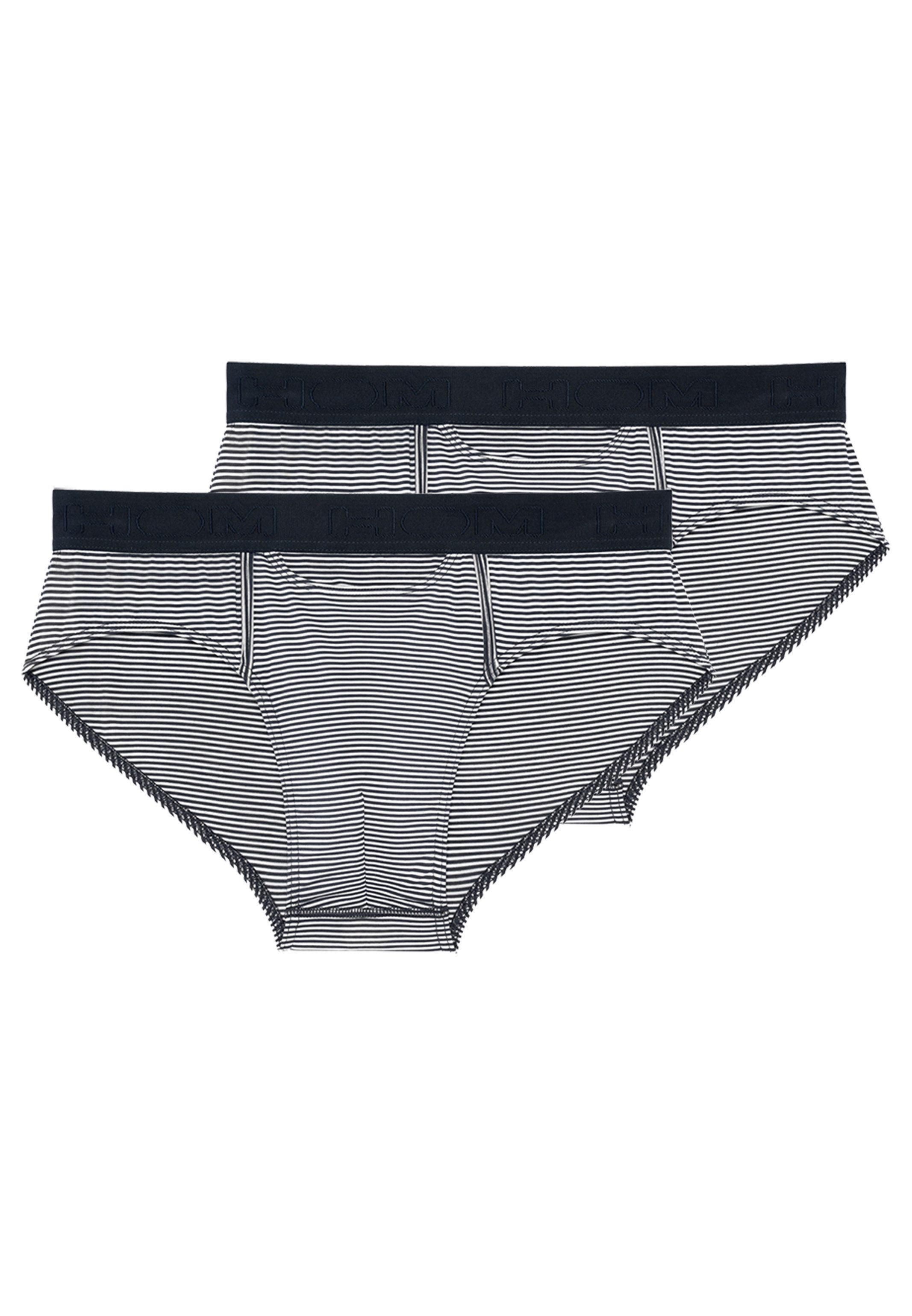 Hom Slip 2er Pack HO1 Simon (Spar-Set, 2-St) Mini Slip / Unterhose - mit Eingriff - Blickdicht