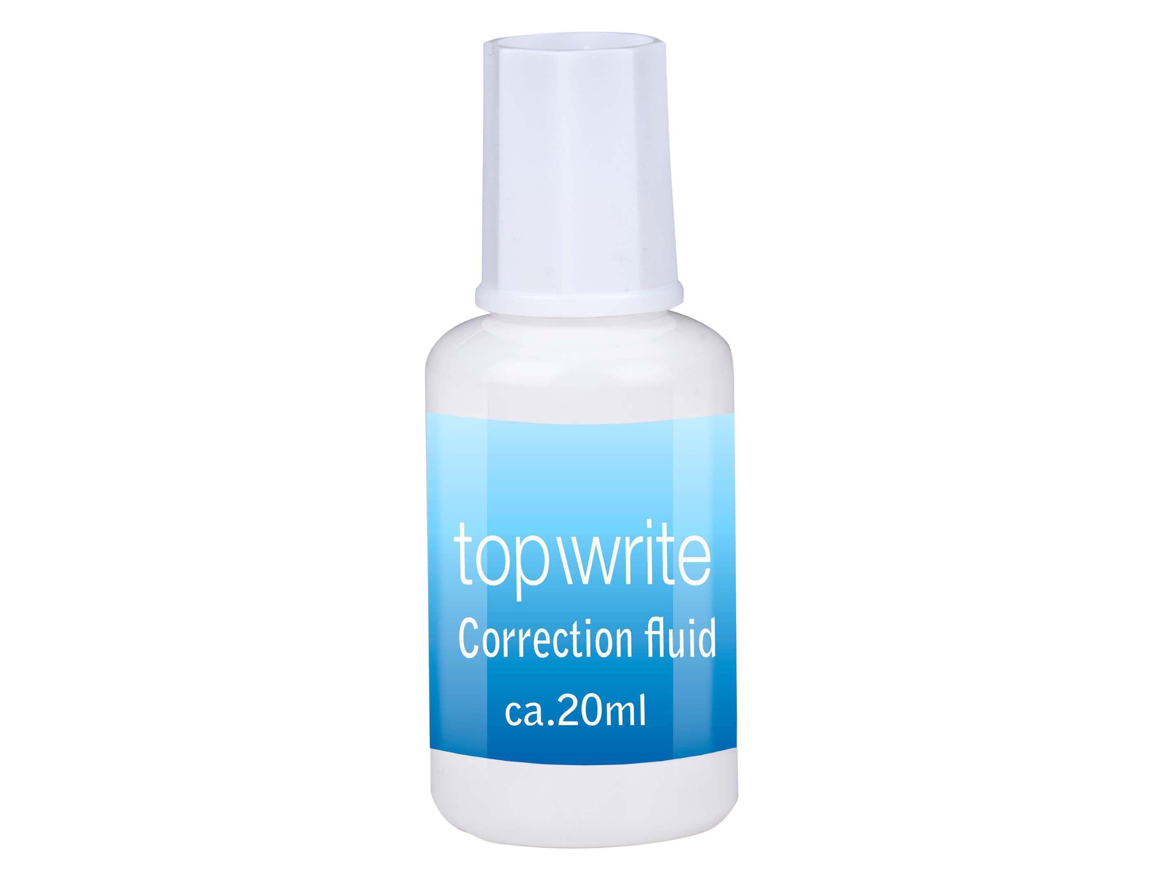 Topwrite Bleistift TOPWRITE Korrekturflüssigkeit, 20 ml