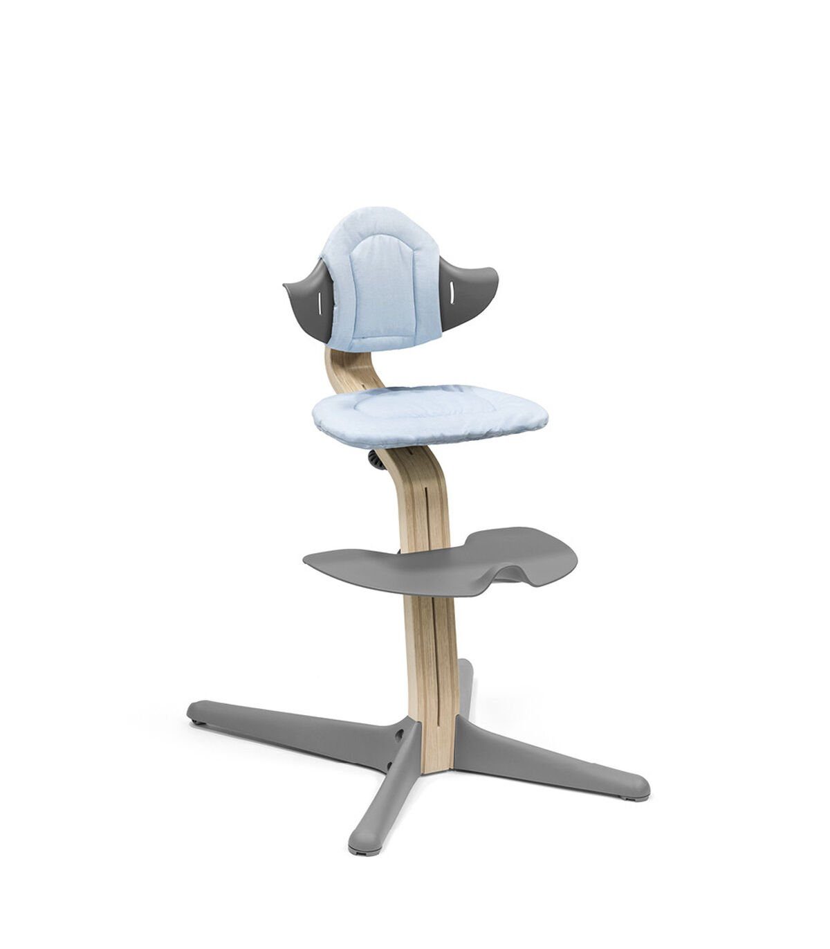 Blue Hochstuhl Nomi® Nomi® Stuhl und Grey Weiches Stokke für Kissen Stokke® Hochstuhlauflage Kissen,