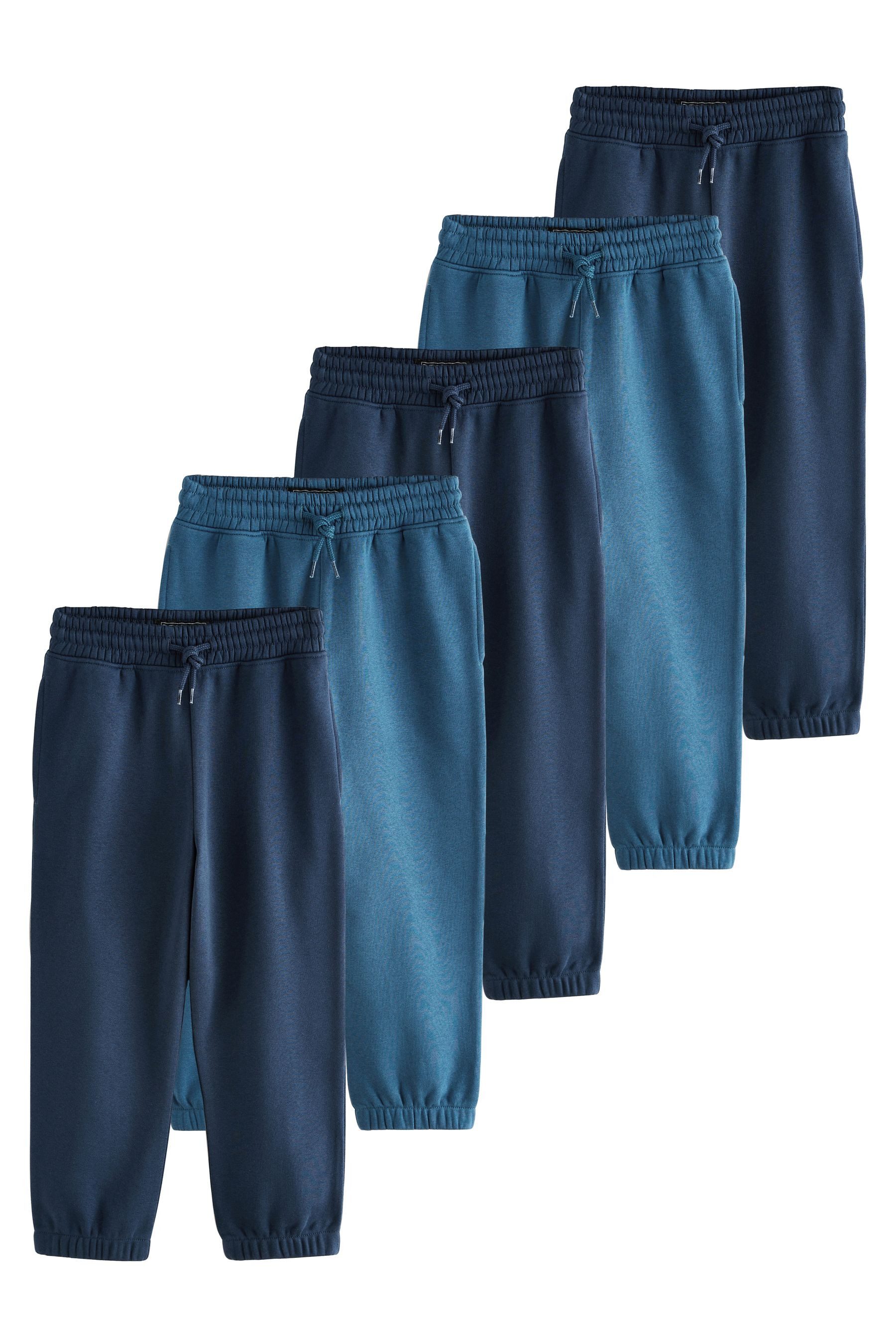 Jogginghose Basic-Jogginghose im Regular Fit, 5er-Pack
