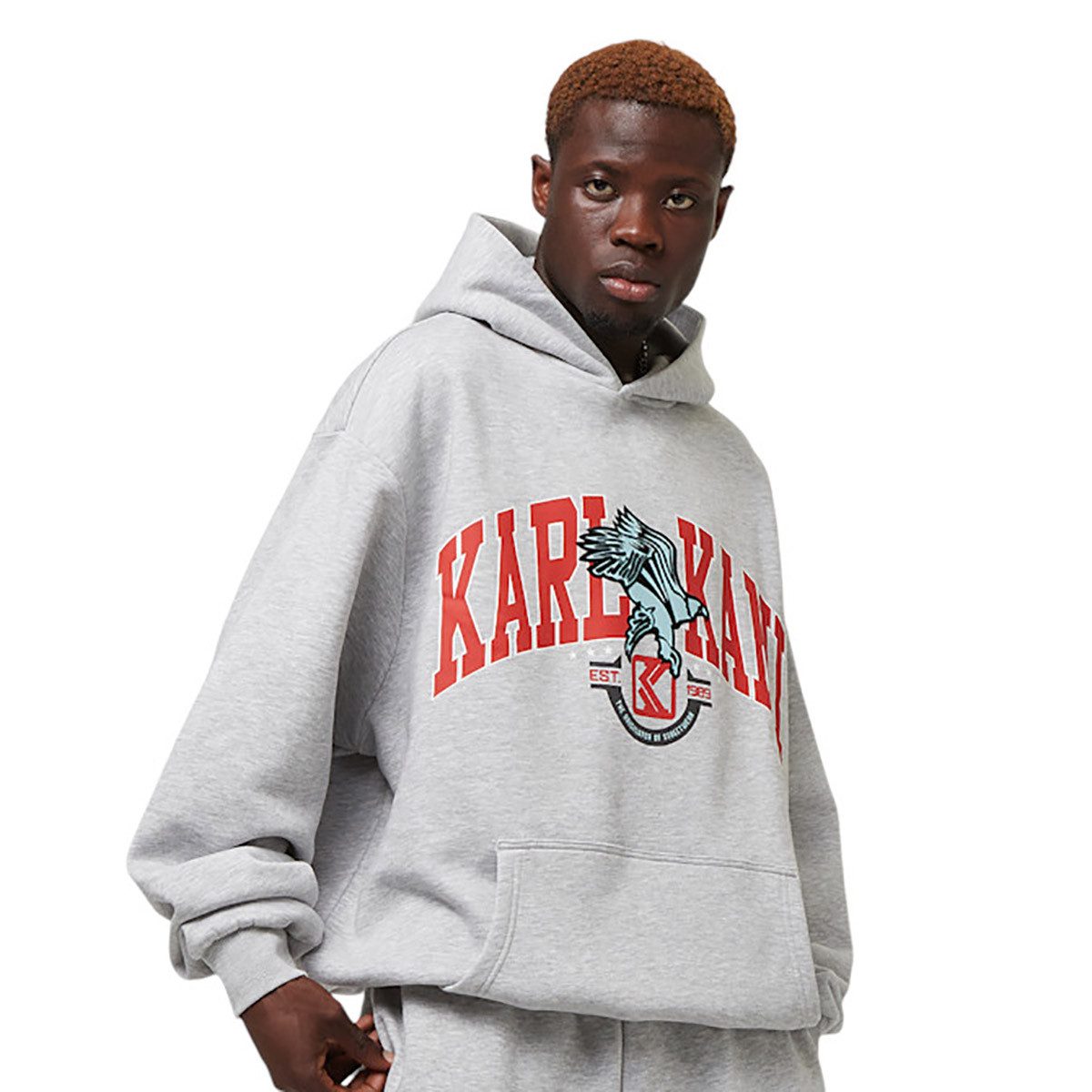 Karl Kani Hoodie Eagle Print OS
