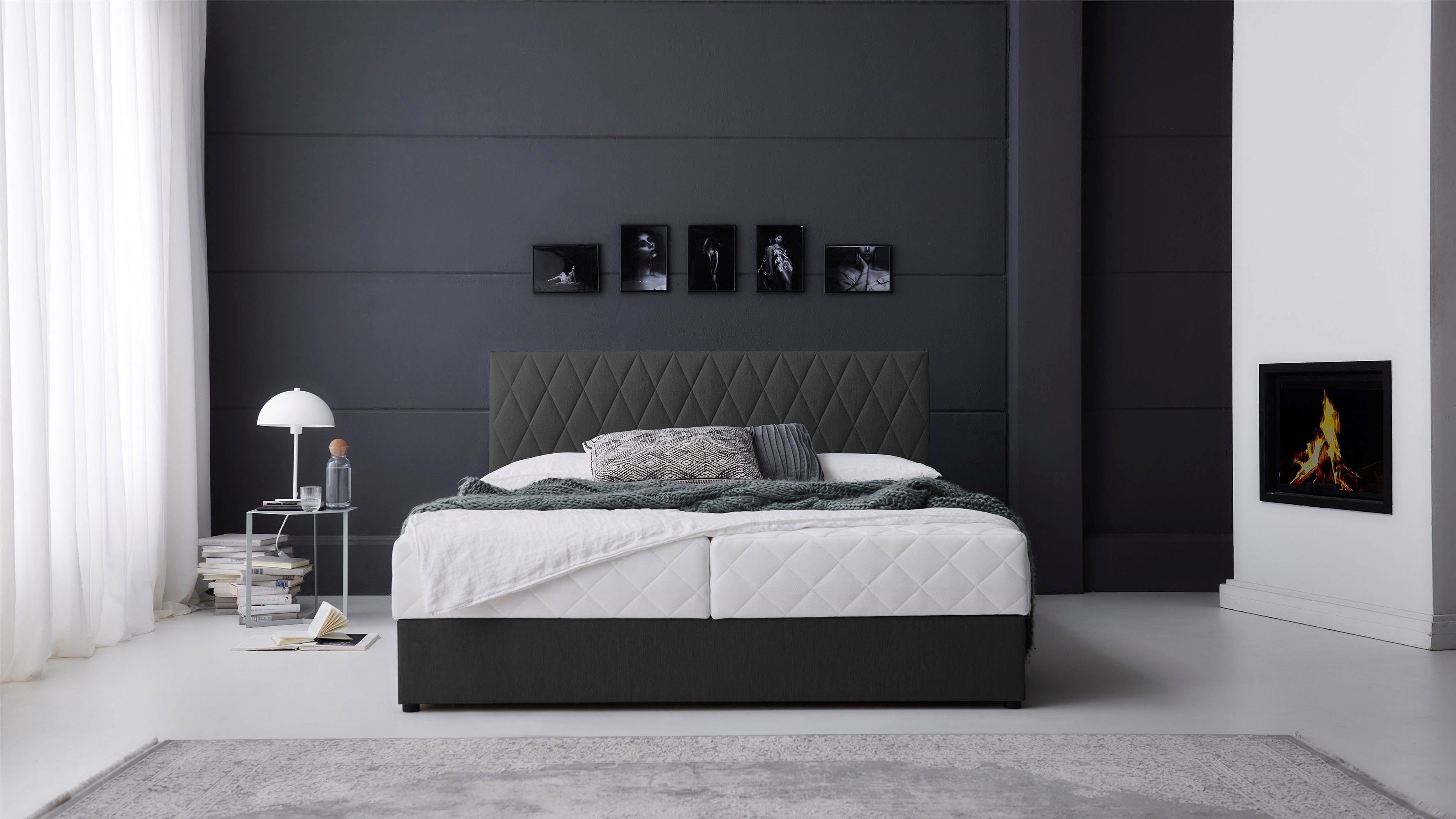ATLANTIC home collection Boxbett Benita, mit Taschen-Federkernmatratze und günstig online kaufen