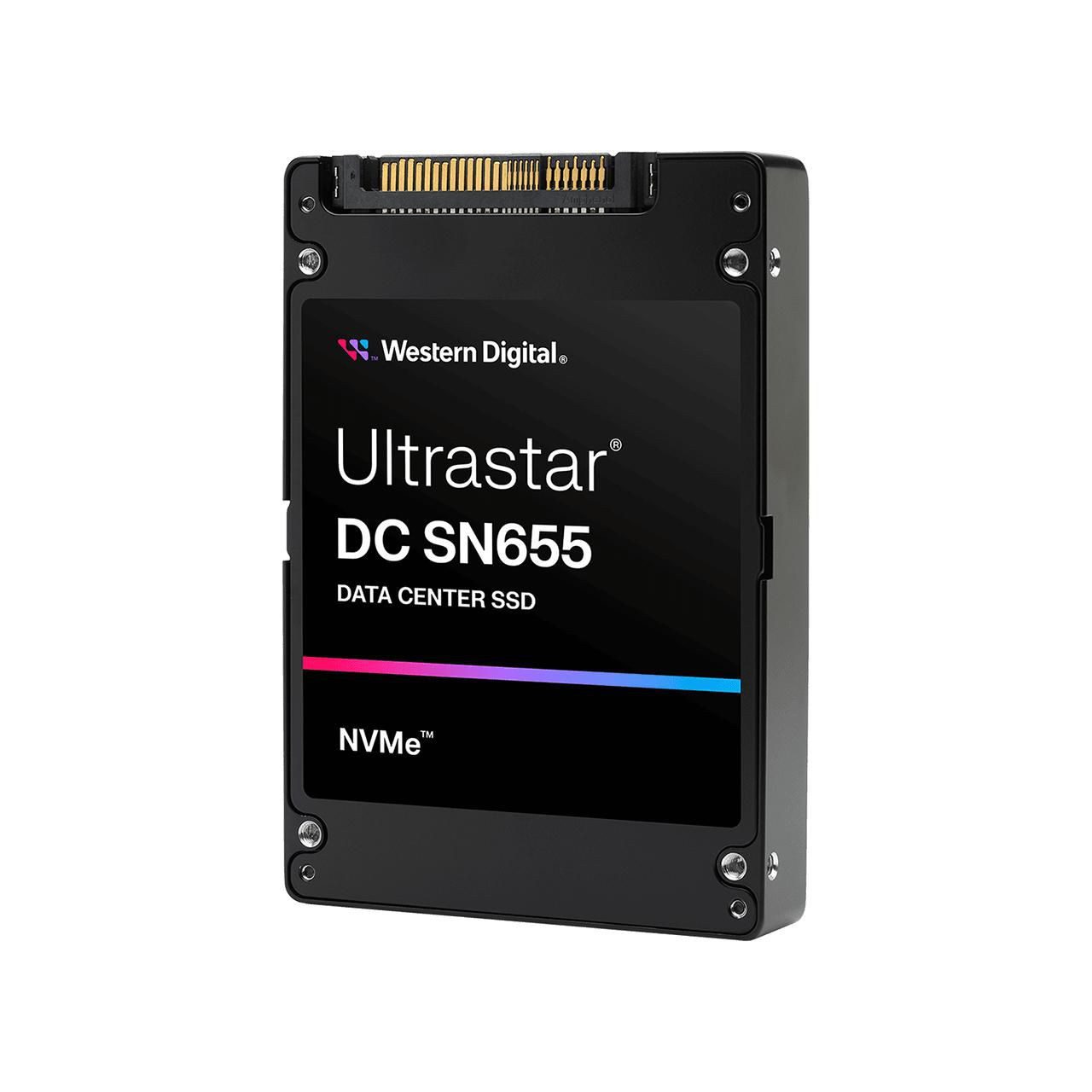 Western Digital WESTERN DIGITAL Ultrastar DC SN655 U.3 3,84TB SSD-Festplatte