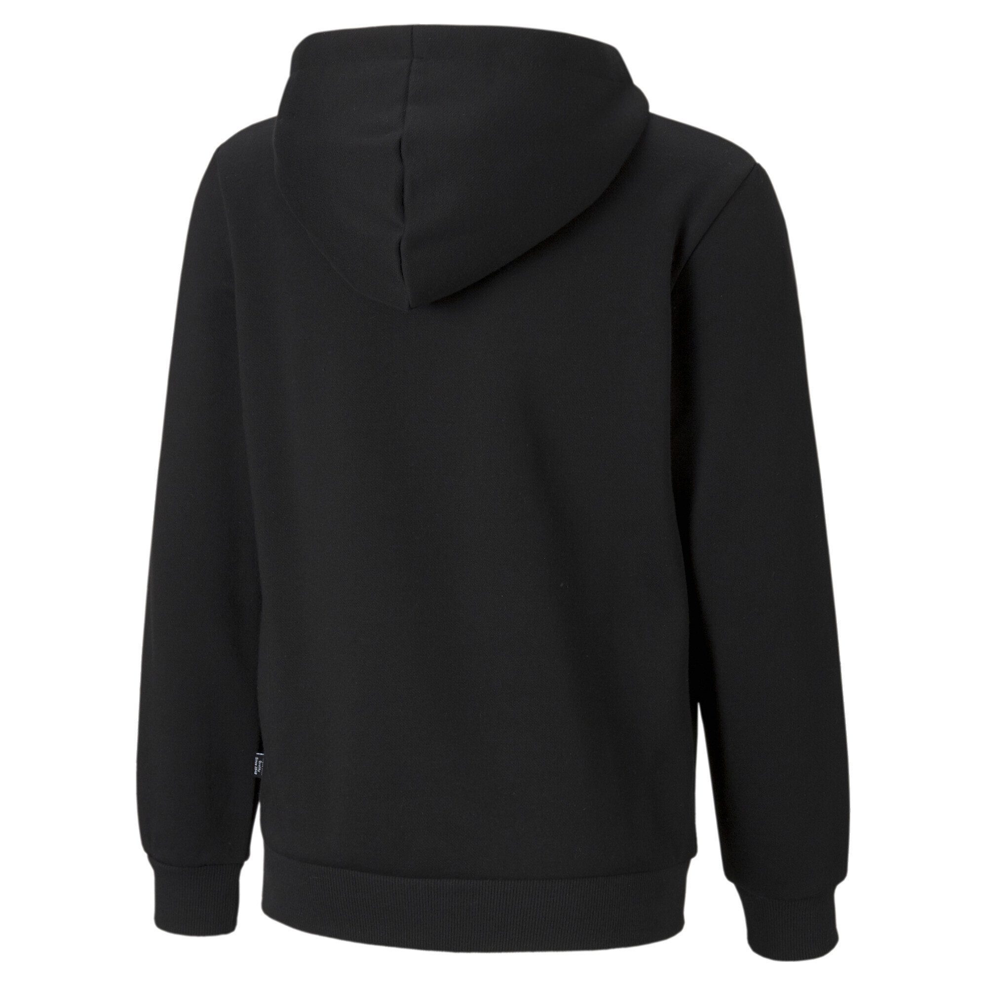 Sweatshirt Essentials Black großem Jungen Hoodie mit PUMA Logo