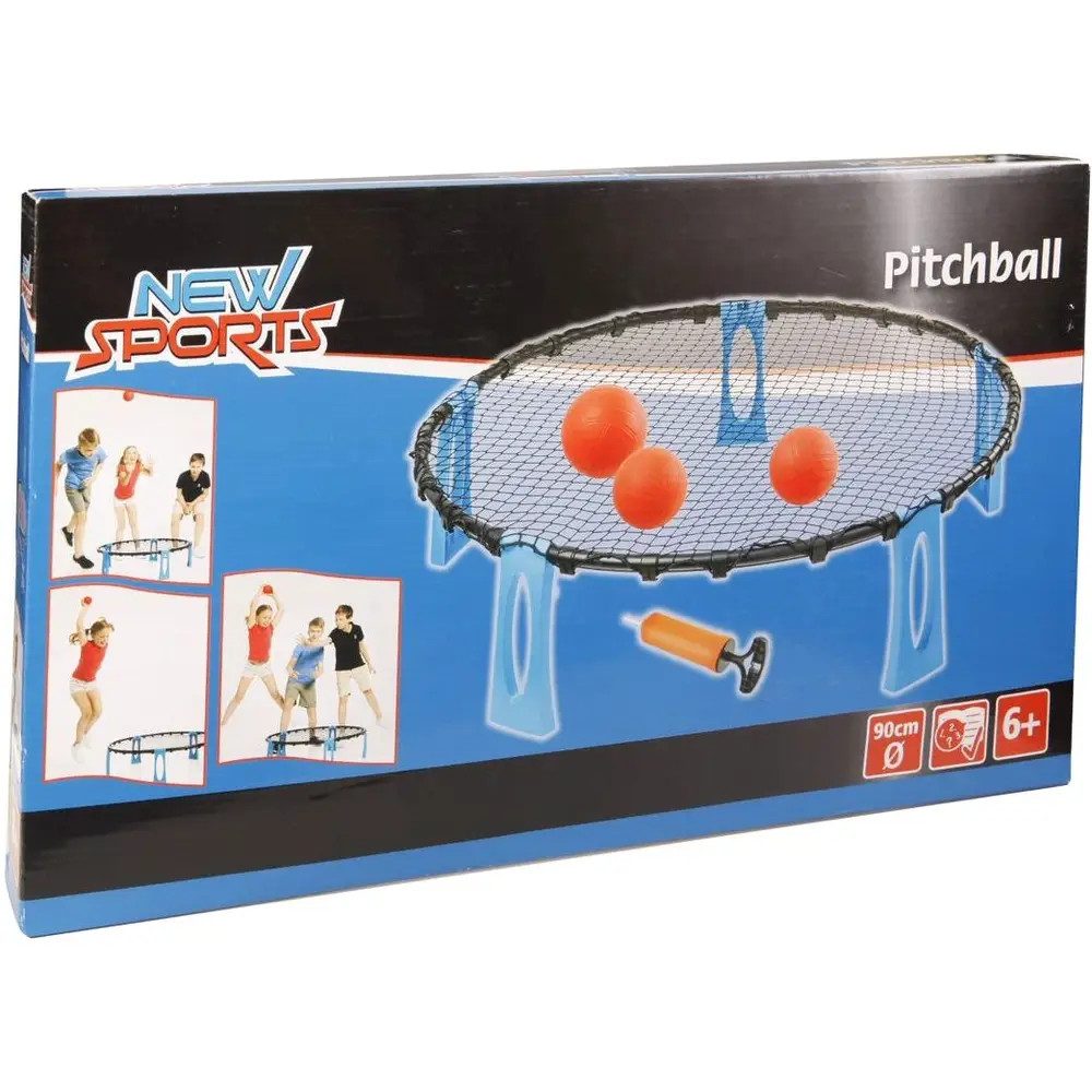 Vedes Spiel New Sports Pitchball-Set mit 3 Bällen