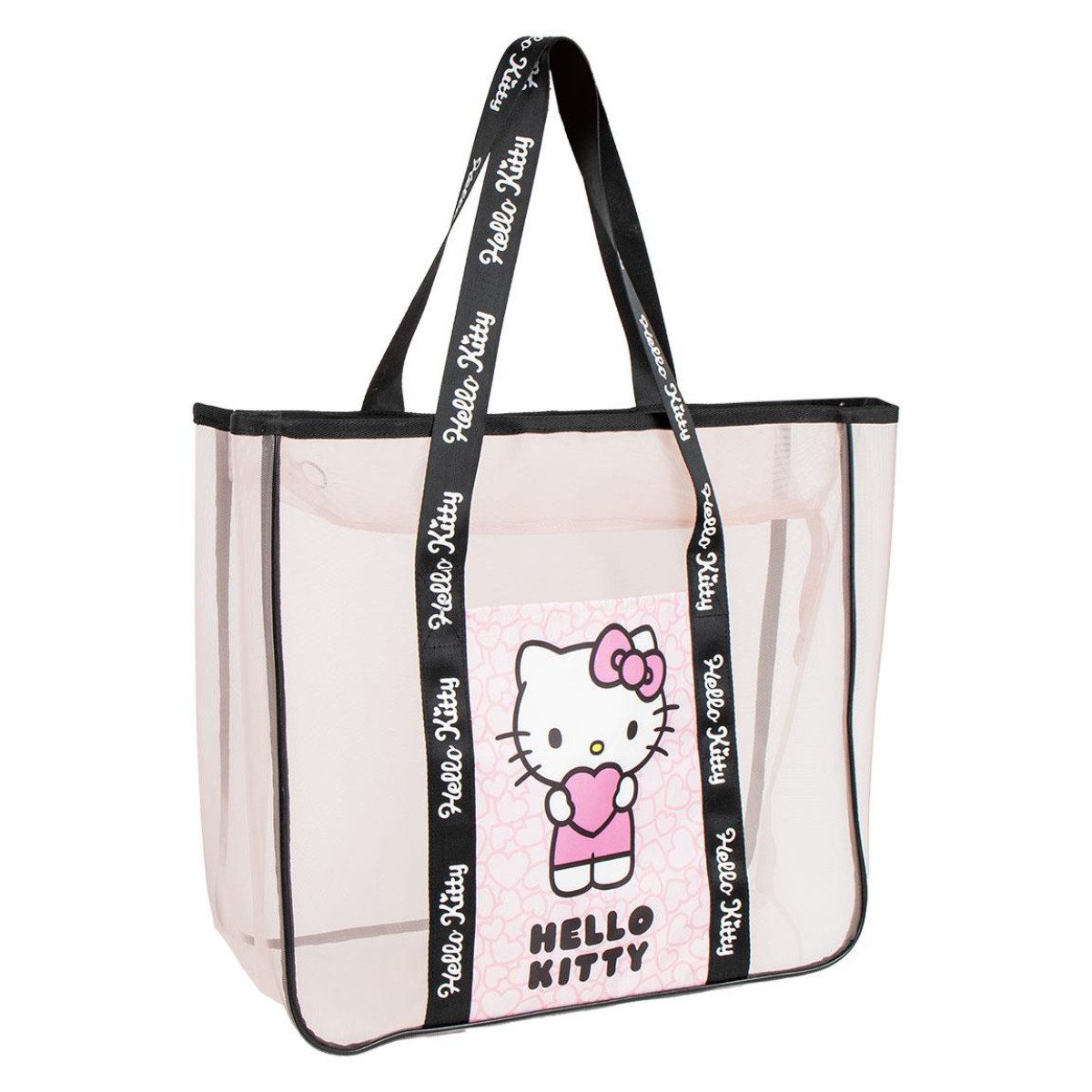 Cerda Strandtasche Hello Kitty Premium Tasche Strandtasche groß Polyester