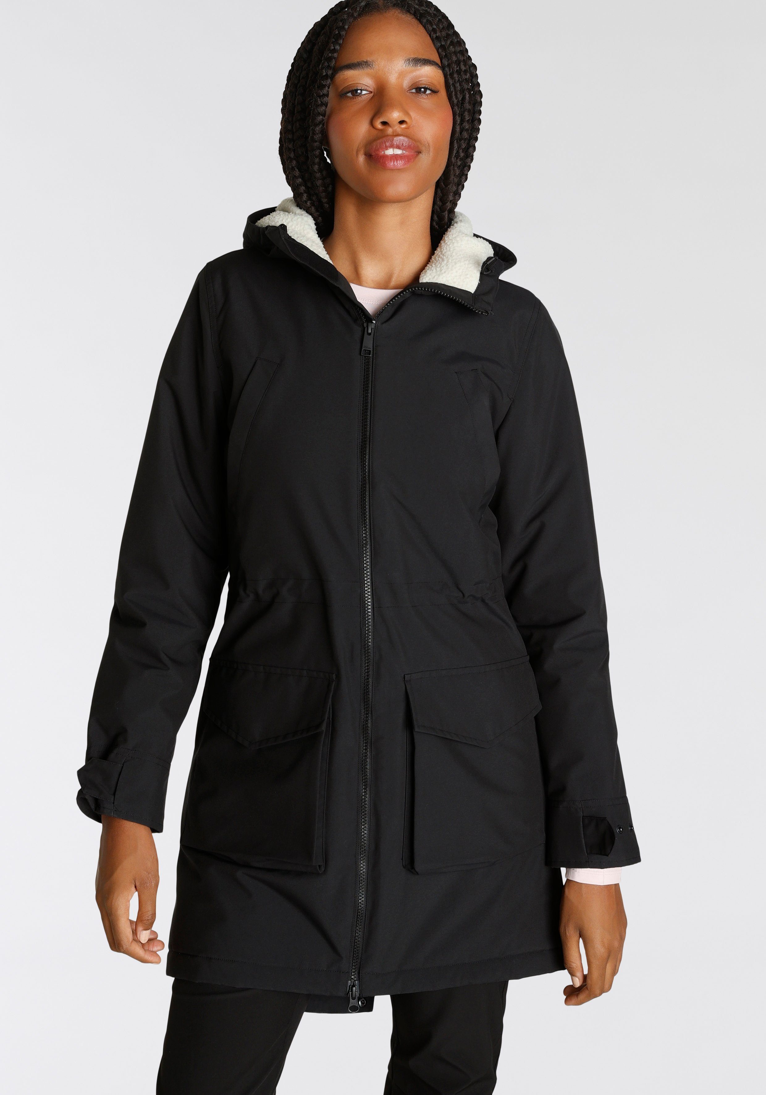 Jack Wolfskin Funktionsparka WINTER VILLAGE black