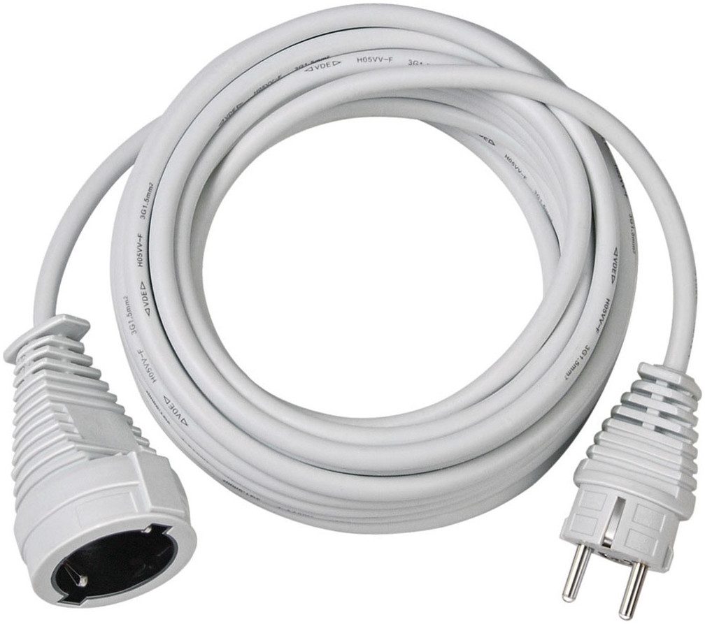 Brennenstuhl H05VV-F 3G1,5 10m Verlängerungskabel, Typ F (Schuko), Typ F (Schuko) (1000 cm)
