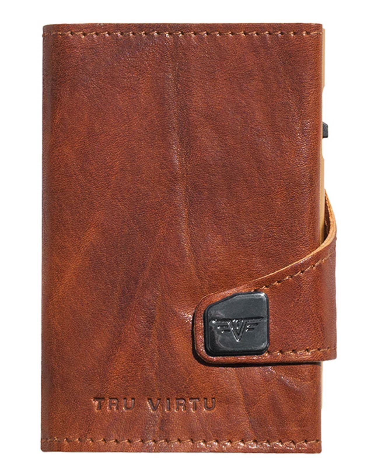 TRU VIRTU Kartenetui Click & Slide, mit RFID-Blocker Schutz