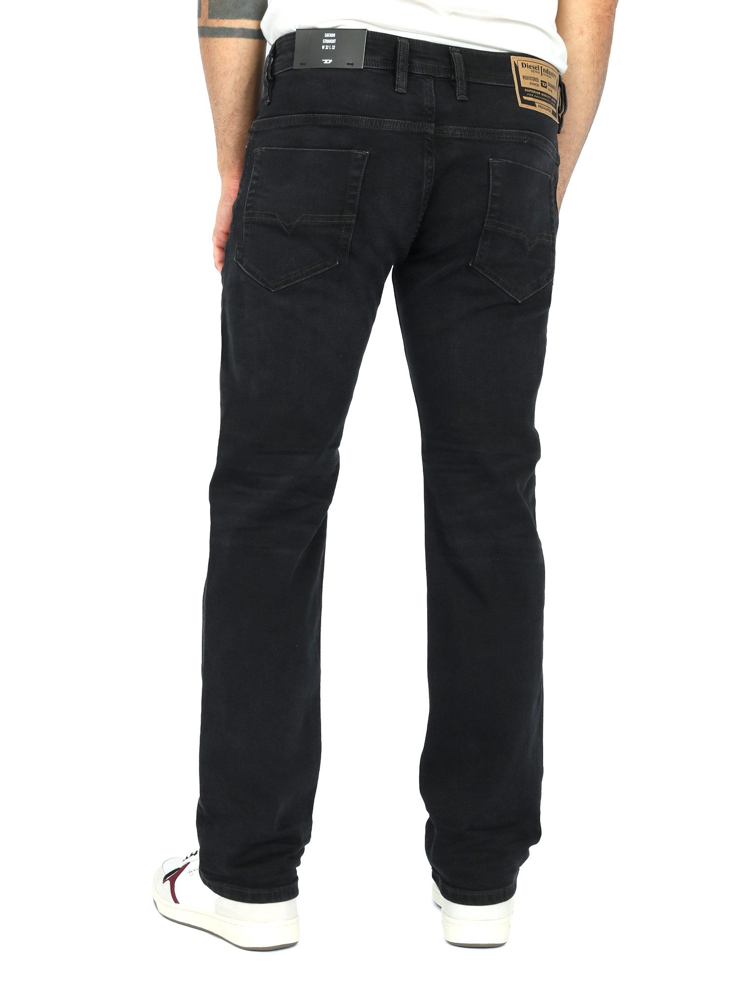 Diesel Straight-Jeans Regular Fit, gerade Beinform - SAFADO-X RB064 - Länge günstig online kaufen