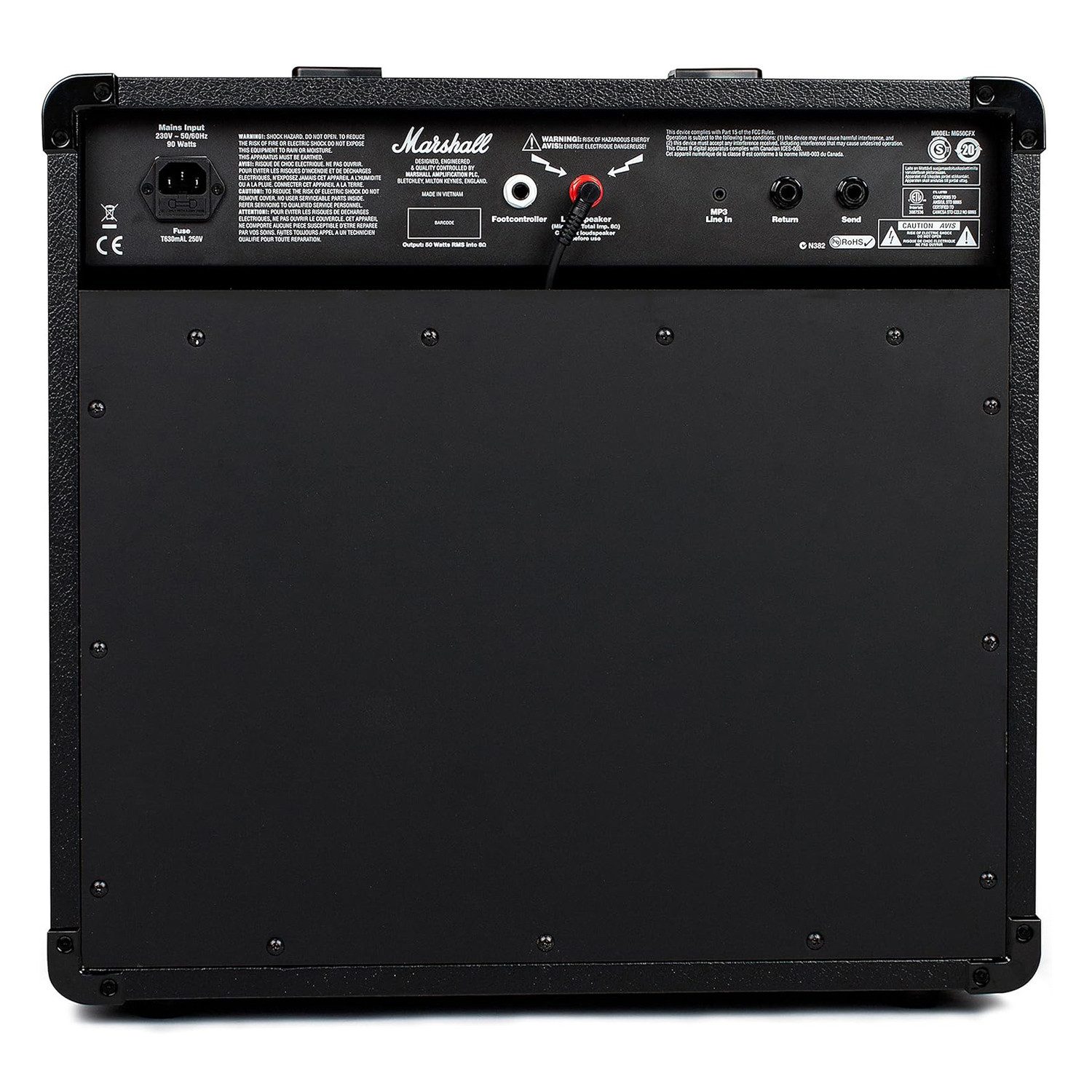Marshall Marshall MG50GFX Gitarren-Verstärker mit Kabel Verstärker (Anzahl Kanäle: 4, 50,00 W, mit Klinkenkabel)