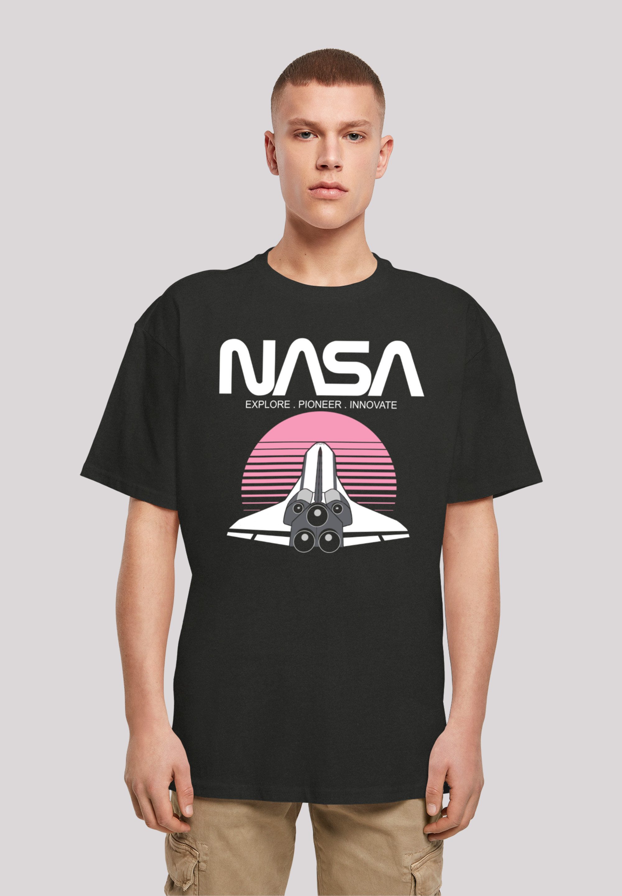 F4NT4STIC T-Shirt NASA Space Shuttle Sunset günstig online kaufen