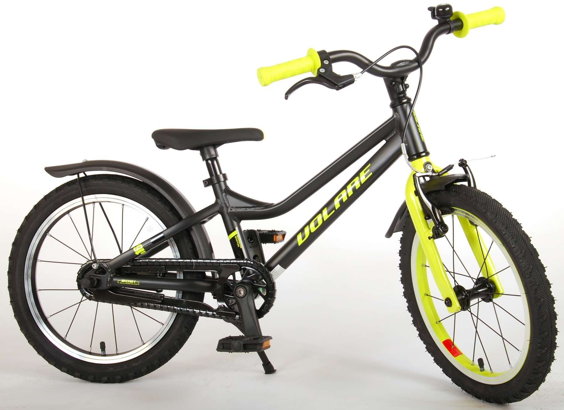 Volare Kinderfahrrad Blaster und - Größen Rücktrittbremse, 16 Schwarz/Gelb verschiedene 60 18 bis 85 vormontiert, bzw. % Farben kg, - Jungen Luftbereifung zoll, 