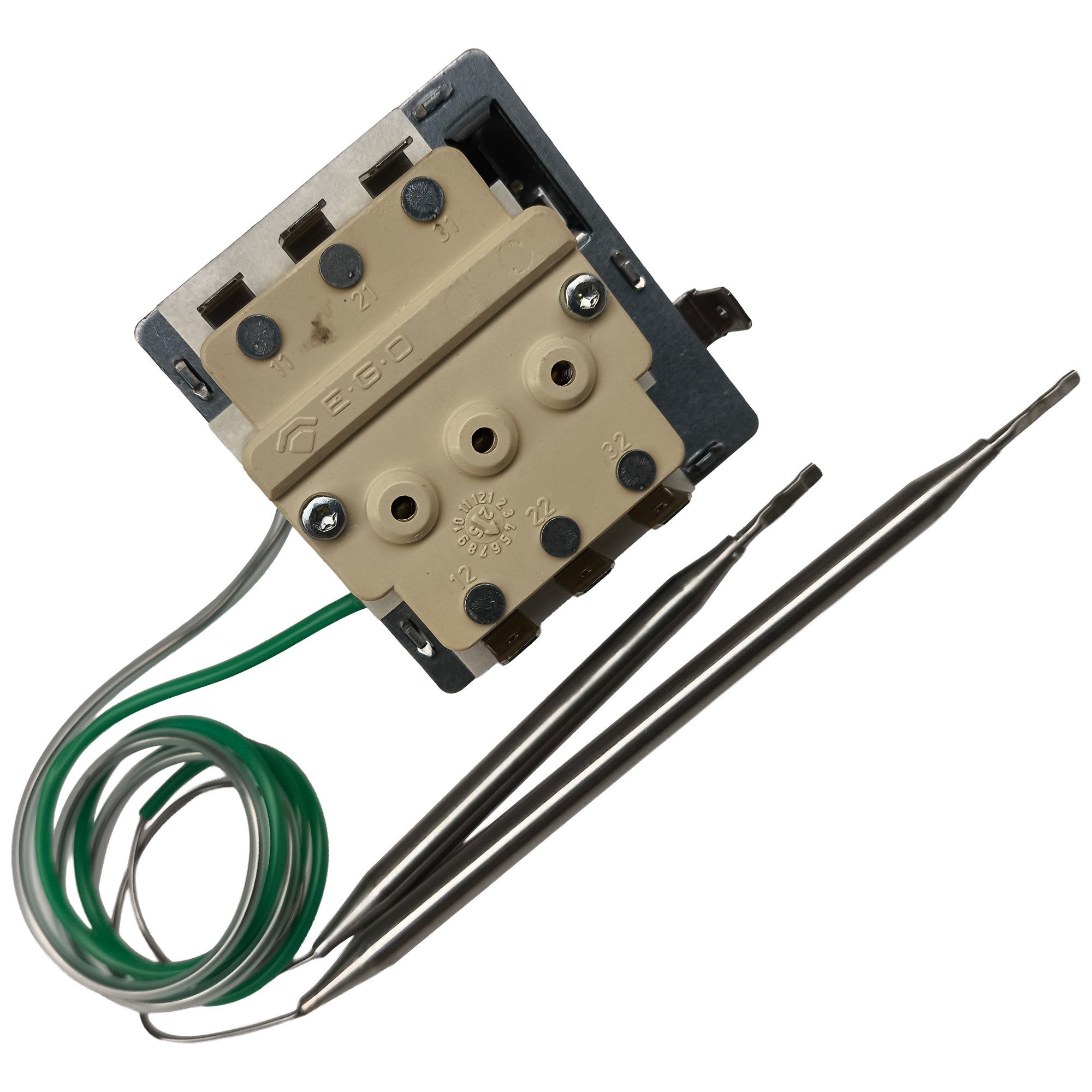VIOKS Thermodetektor Thermostat 30-80°C Temperaturfühler Regler, für Heißwassergeräte