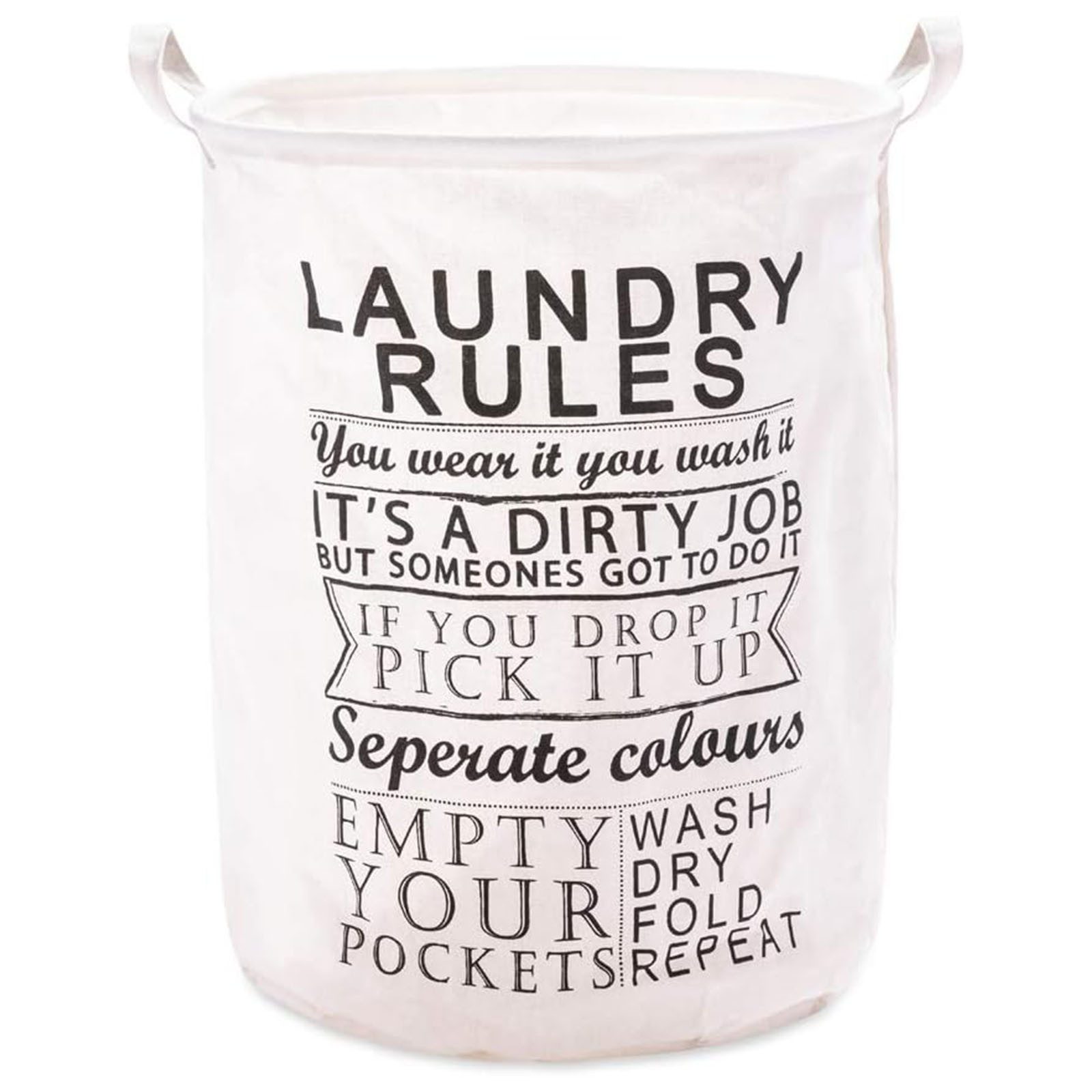 OKWISH Wäschekorb Groß Wäschesack Organizer Wäschebox Wäschesortierer Wäschetonne 60L (faltbar Große Kapazität laundry baskets mit Griff, 1 St., Wäschesammler Wäschetruhe Waschekorbsammler Aufbewahrungskorb), Aufbewahrung Wäsche Kleidung Handtücher Spielzeug Bücher Bettwäsche ..