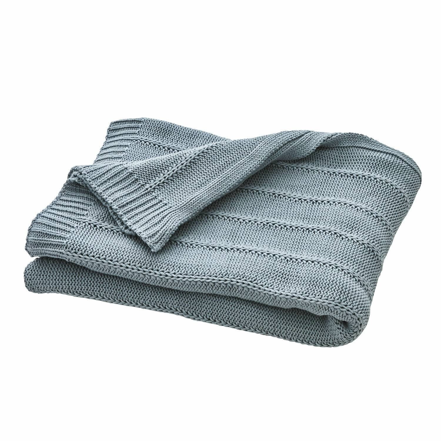Mirabeau Tagesdecke Plaid Lémeré graublau günstig online kaufen
