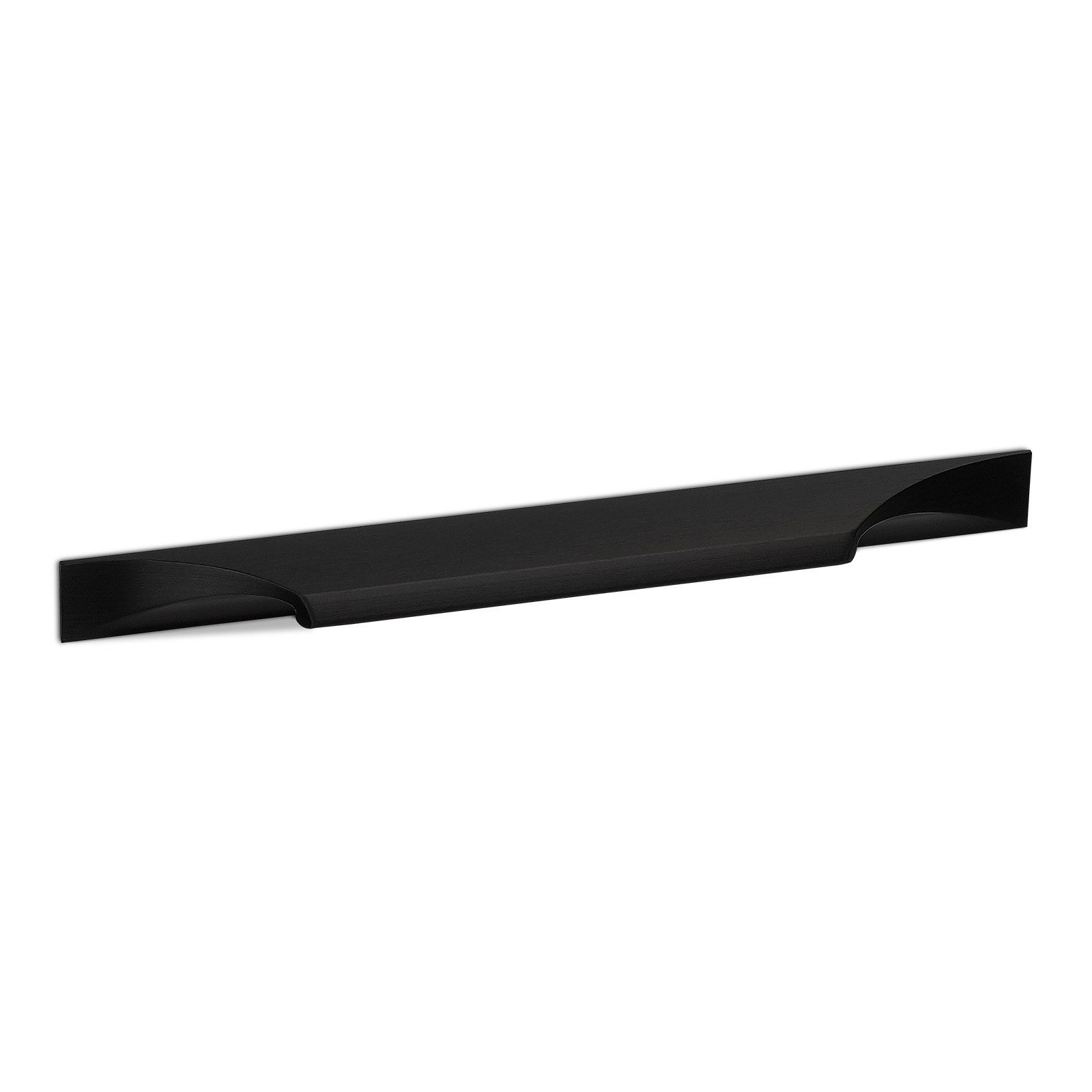 SO-TECH® Möbelgriff CURL schwarz eloxiert Schrankgriff Küchengriff (1-St), Griffleiste Länge 264 mm, Bohrlochabstand (BA) 160 mm