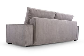 Siblo 3-Sitzer Bequemes Dreisitzer-Sofa Selin mit Schlaffunktion