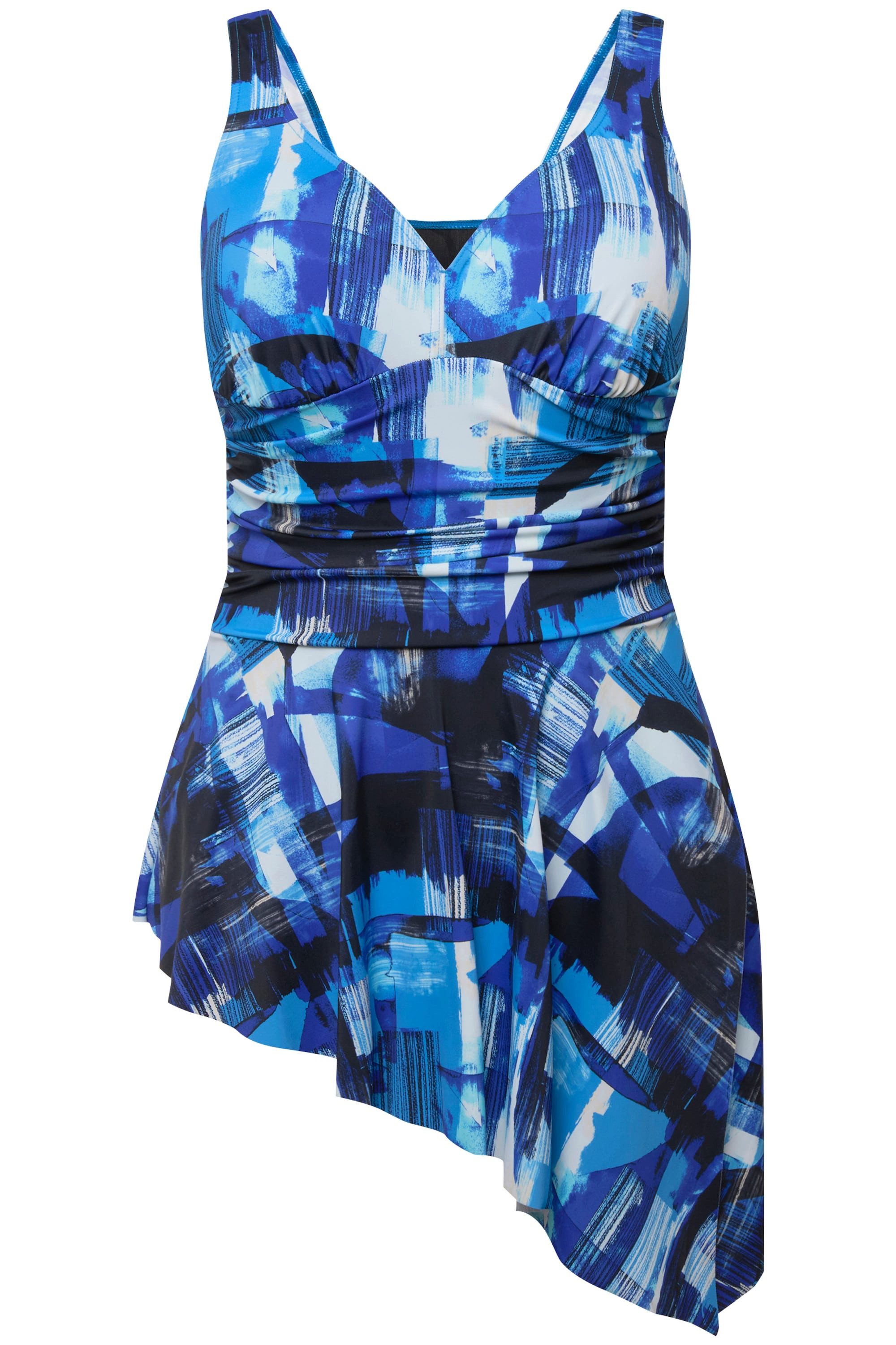 Ulla Popken Badekleid Badekleid geometrischer Druck günstig online kaufen