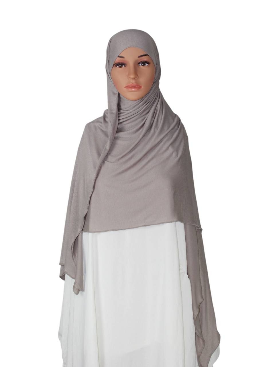 Aymasal Kopftuch XXL Jersey luxuriance Hijab mit integriertem Bone Scarf Ko günstig online kaufen