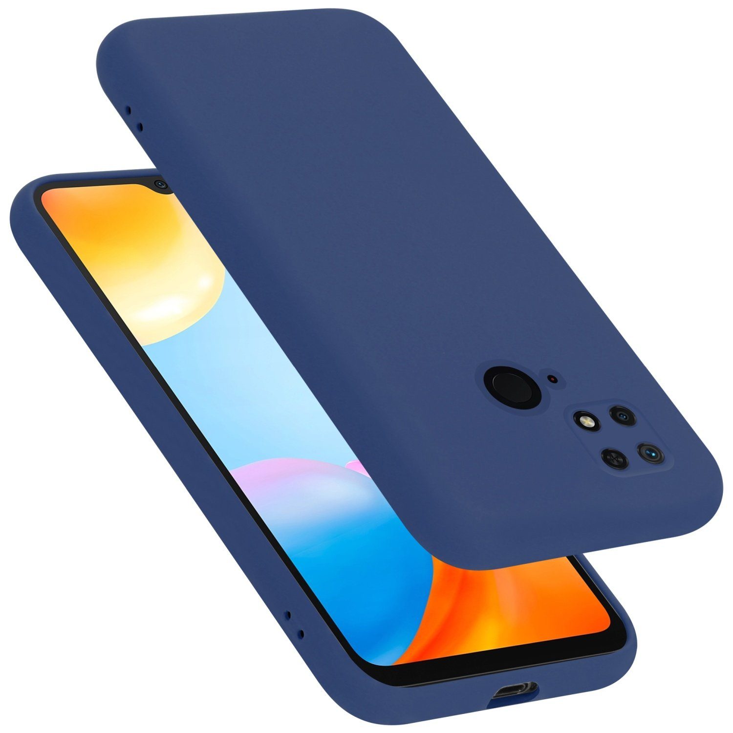 Cadorabo Handyhülle für Xiaomi RedMi 10C / POCO C40 Hülle Xiaomi RedMi 10C / POCO C40, Flexible Hülle TPU Silikon Schutzhülle Back Cover Case