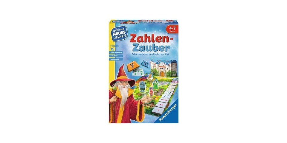 Ravensburger Lernspielzeug Zahlen-Zauber - Kinderspiel ab 4 Jahre günstig online kaufen