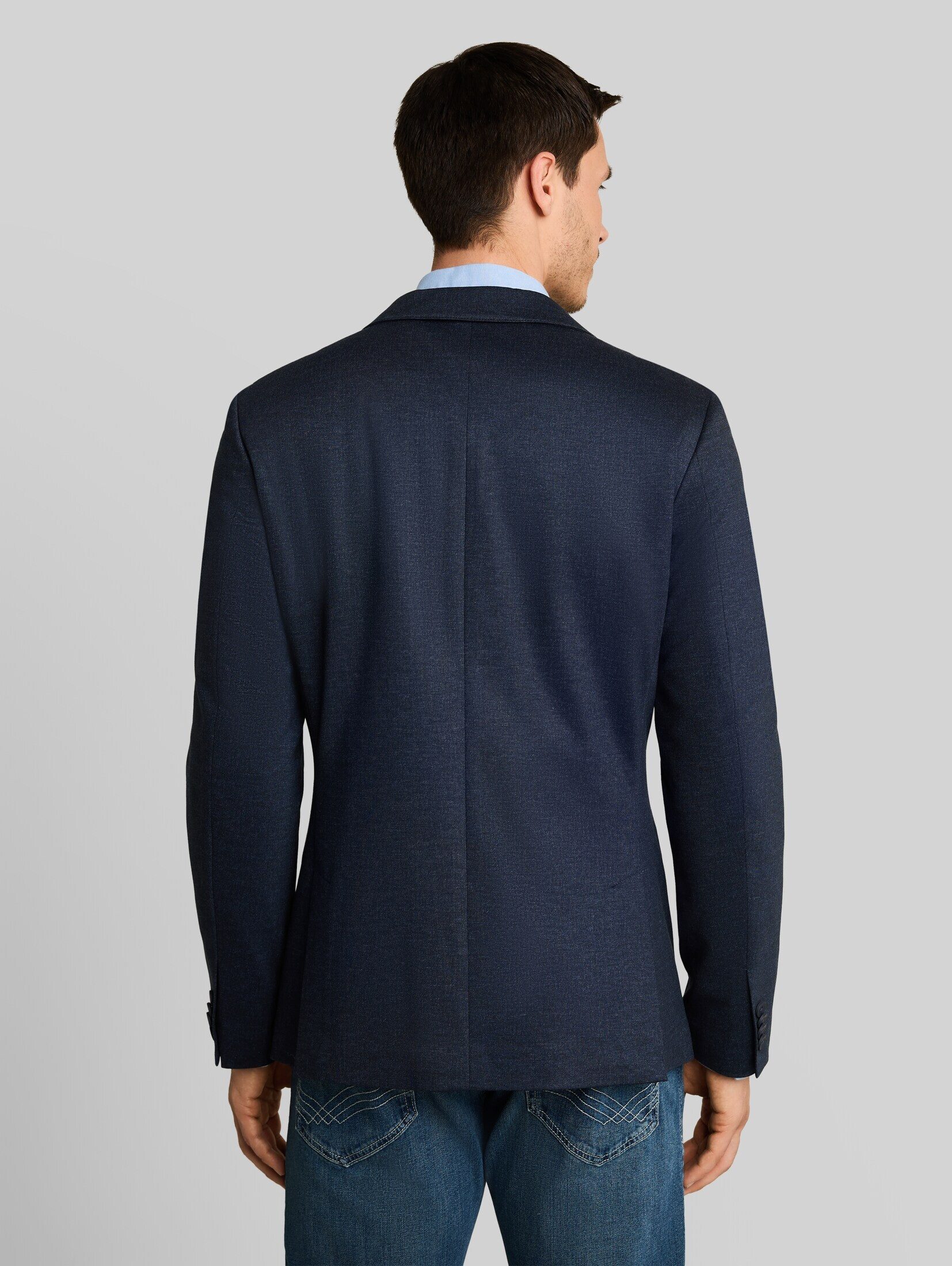 TOM TAILOR Sakko Blazer Regular Fit Sakko mit Taschen