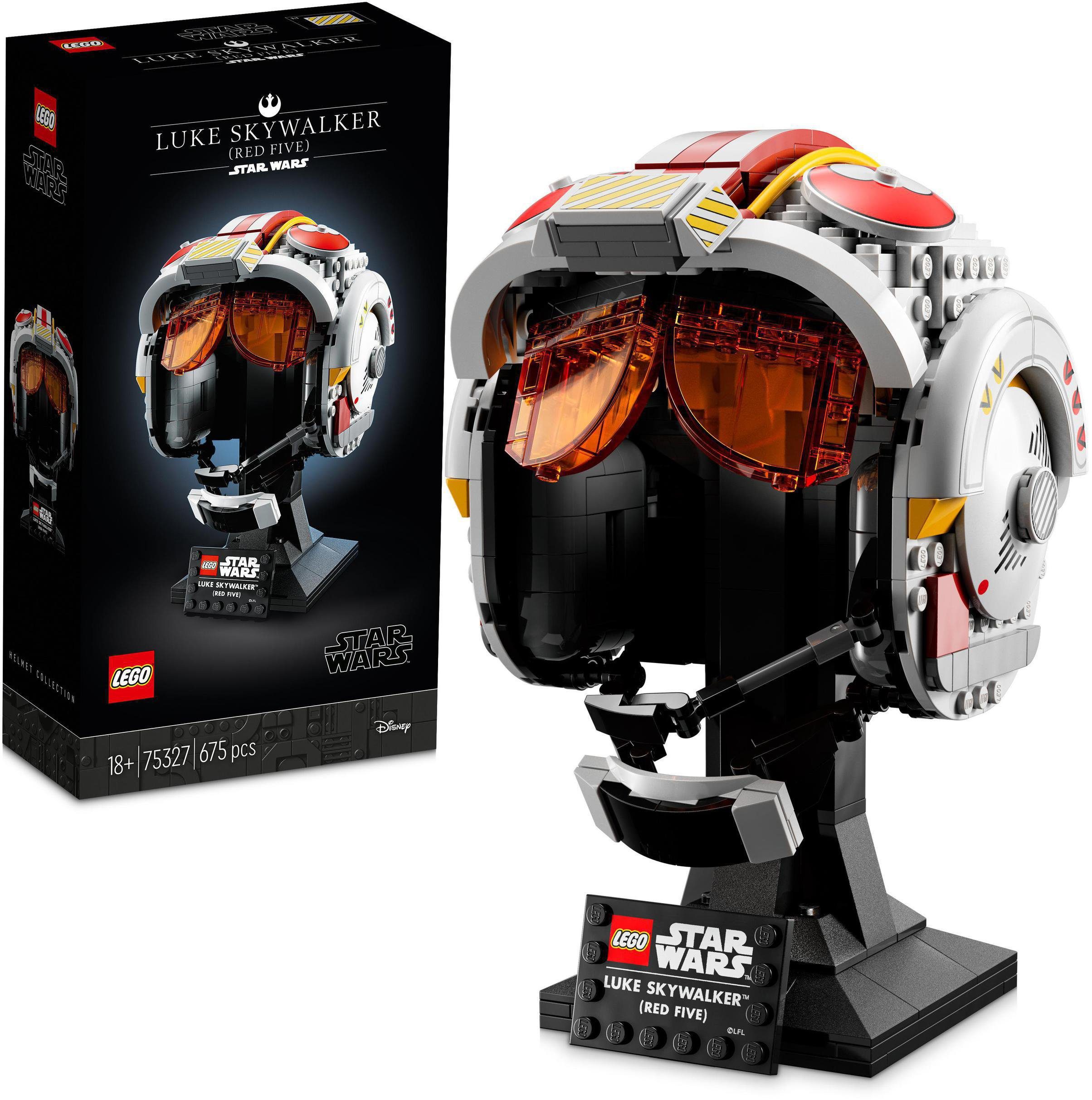 Helm von Luke Skywalker™ (Rot Fünf) (75327), LEGO® Star Wars™ Konstruktionsspielsteine