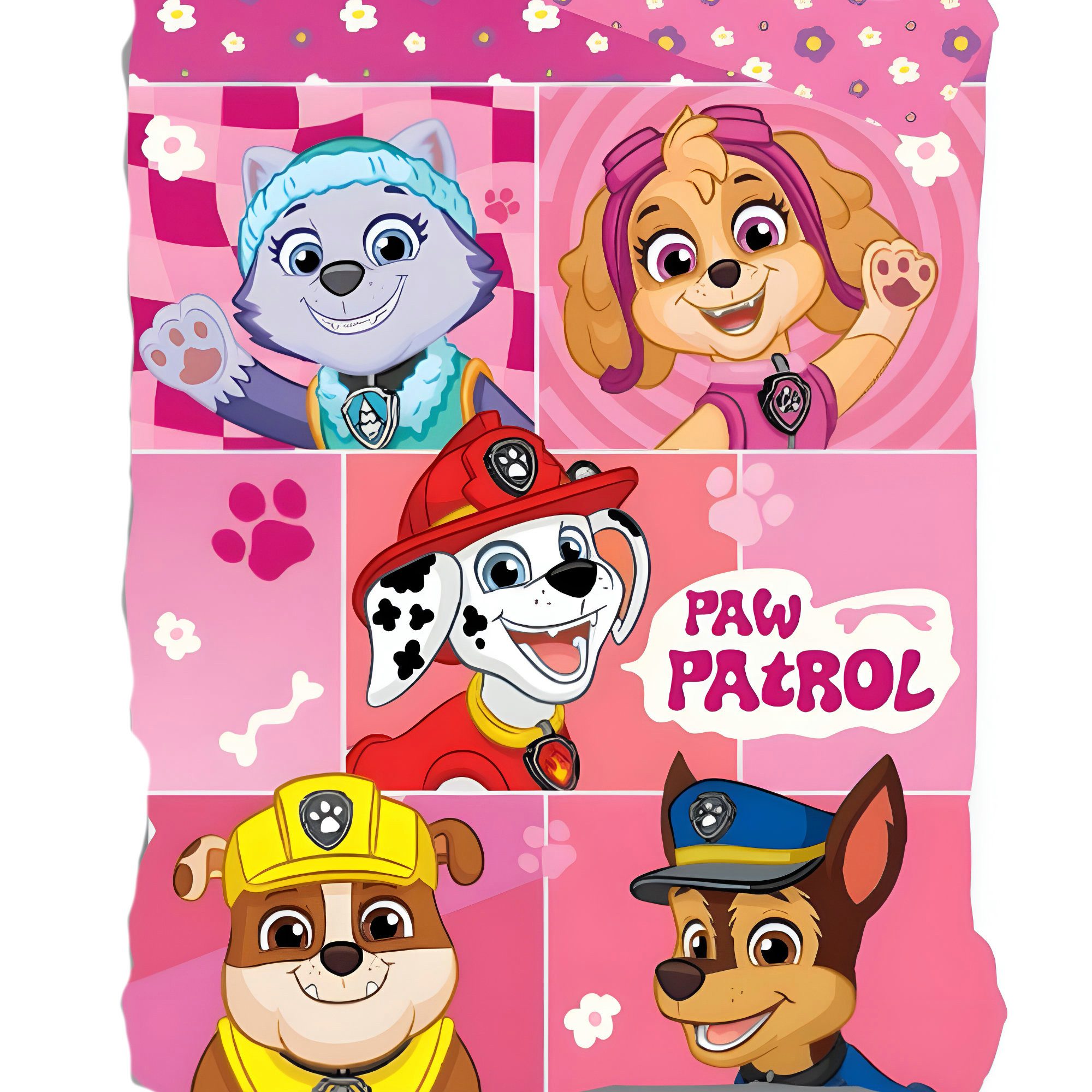 PAW PATROL Bettwäsche Paw Patrol Skye 2tlg Kinder Mädchen Bettwäsche Set, 2 günstig online kaufen