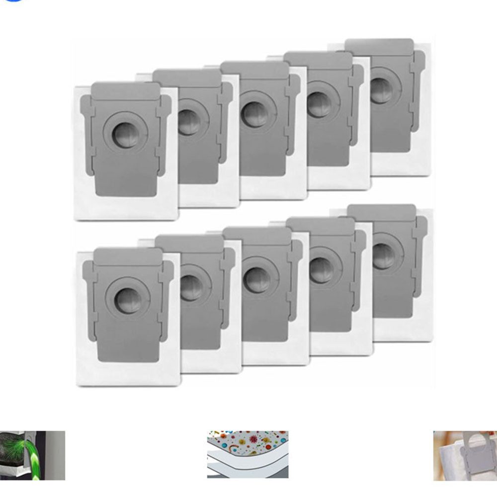 FELIXLEO Staubsaugerbeutel 10 Stück Staubsaugerbeutel kompatibel mit iRobot Roomba i & s Serie, 1 St.