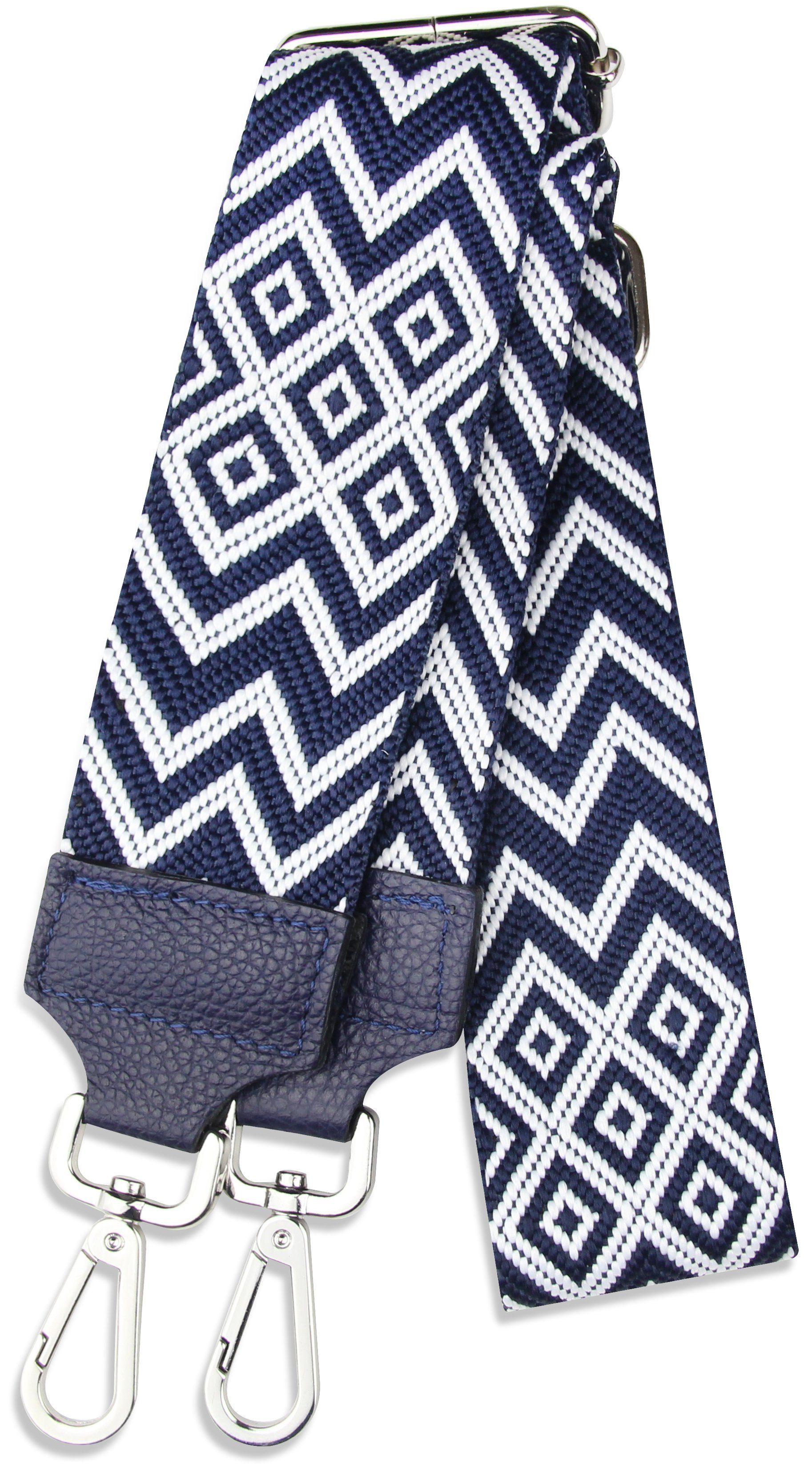 Frentree Schulterriemen MADE IN ITALY, 5cm breiter Schultergurt für Taschen, verstellbarer Gurt, Muster: Bohemian
