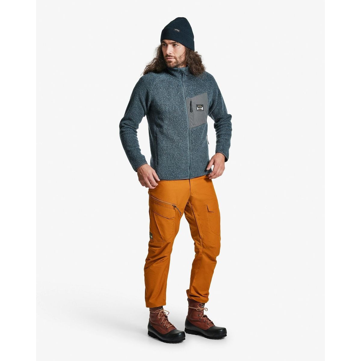 Lundhags Outdoorhose Fulu Cargo Stretch Hybrid Pant M Vielseitige Outdoor-Hose für Herren mit erstklassigem Komfort, Schutz