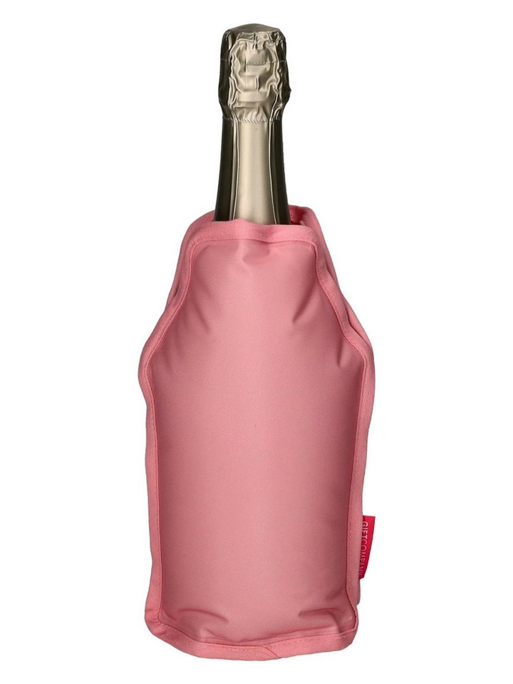 Giftcompany Weinkühler Froid Kühlmanschette Uni rosa/rot 23,5cm