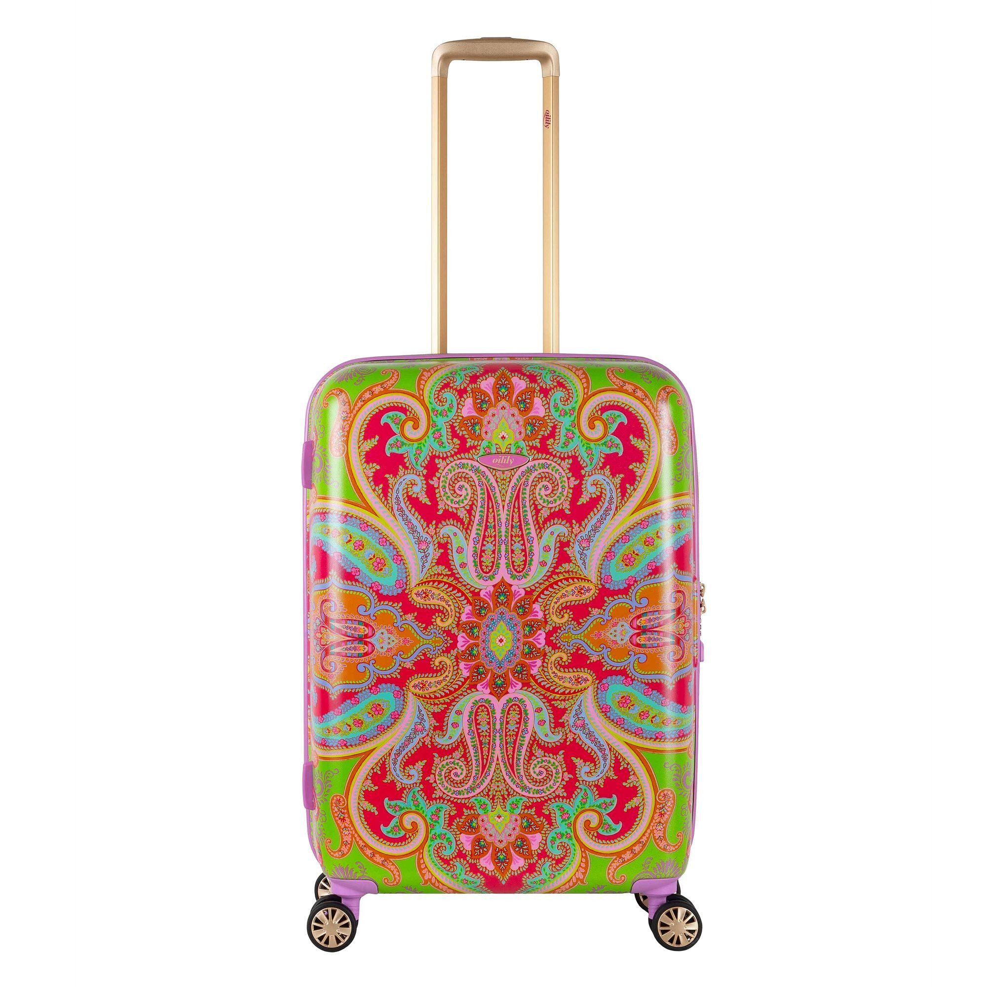 Oilily Handgepäck-Trolley Travel, 4 Rollen, Polycarbonat