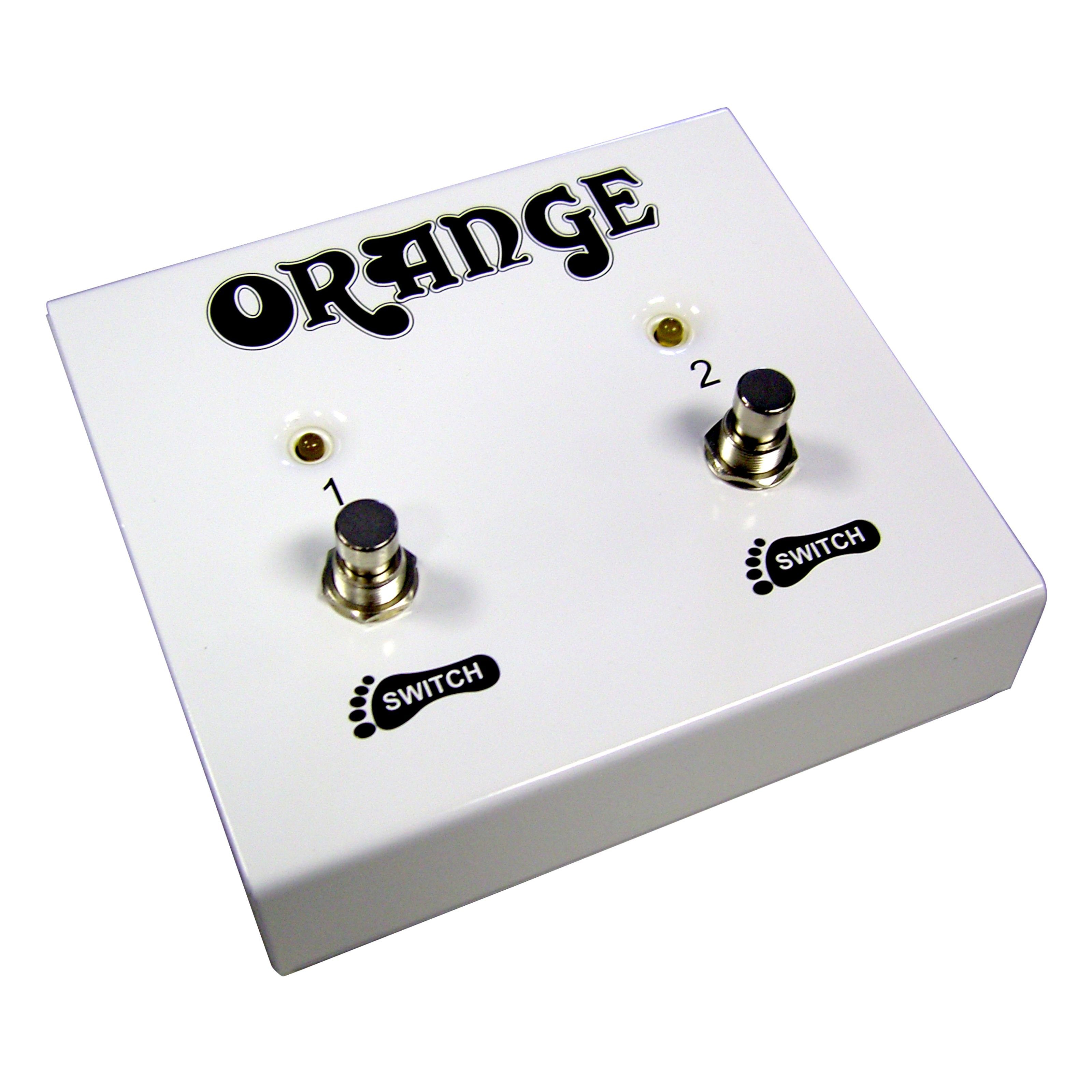 Orange Verstärker (FS-2 Heavy - Fußschalter Duty für Footswitch Gitarrenverstärker)