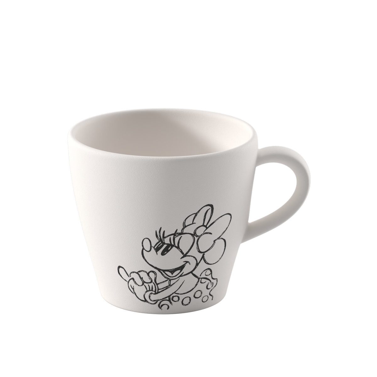 Villeroy & Boch Frühstücks-Geschirrset Manufacture Mickey Mouse, Porzellan, 4-tlg.