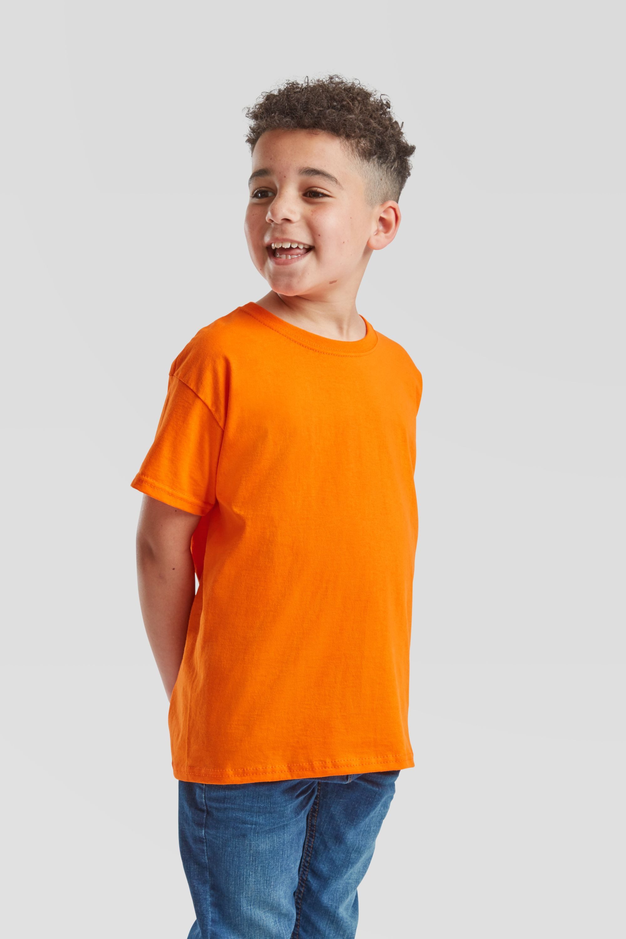 Fruit of the Loom Rundhalsshirt Fruit of the Loom Valueweight T Kids – Bild 4 von 5