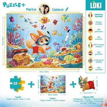 LOKI Puzzle Tauchen, 35 Puzzleteile