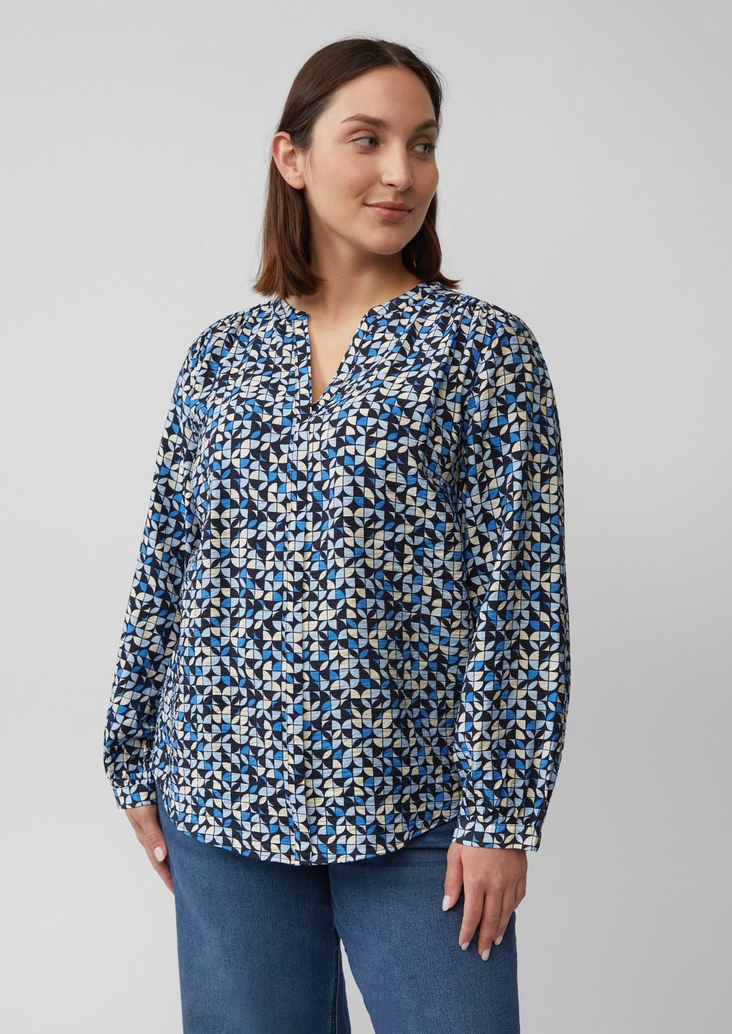Druckbluse CURVE