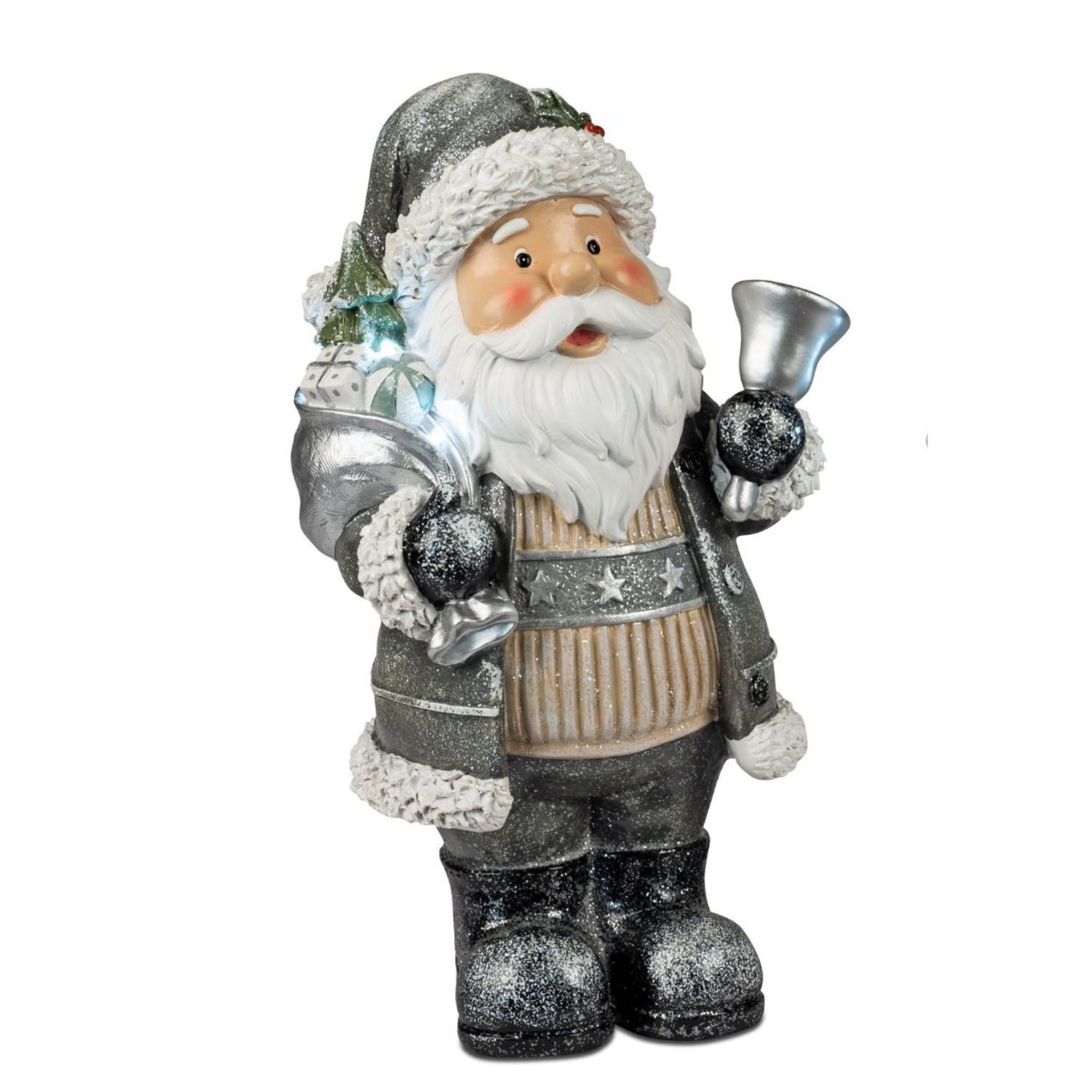 formano Weihnachtsfigur Winterzeit, Mit Timerfunktion, Mehrfarbig, Weihnachtsmann, H: 35cm