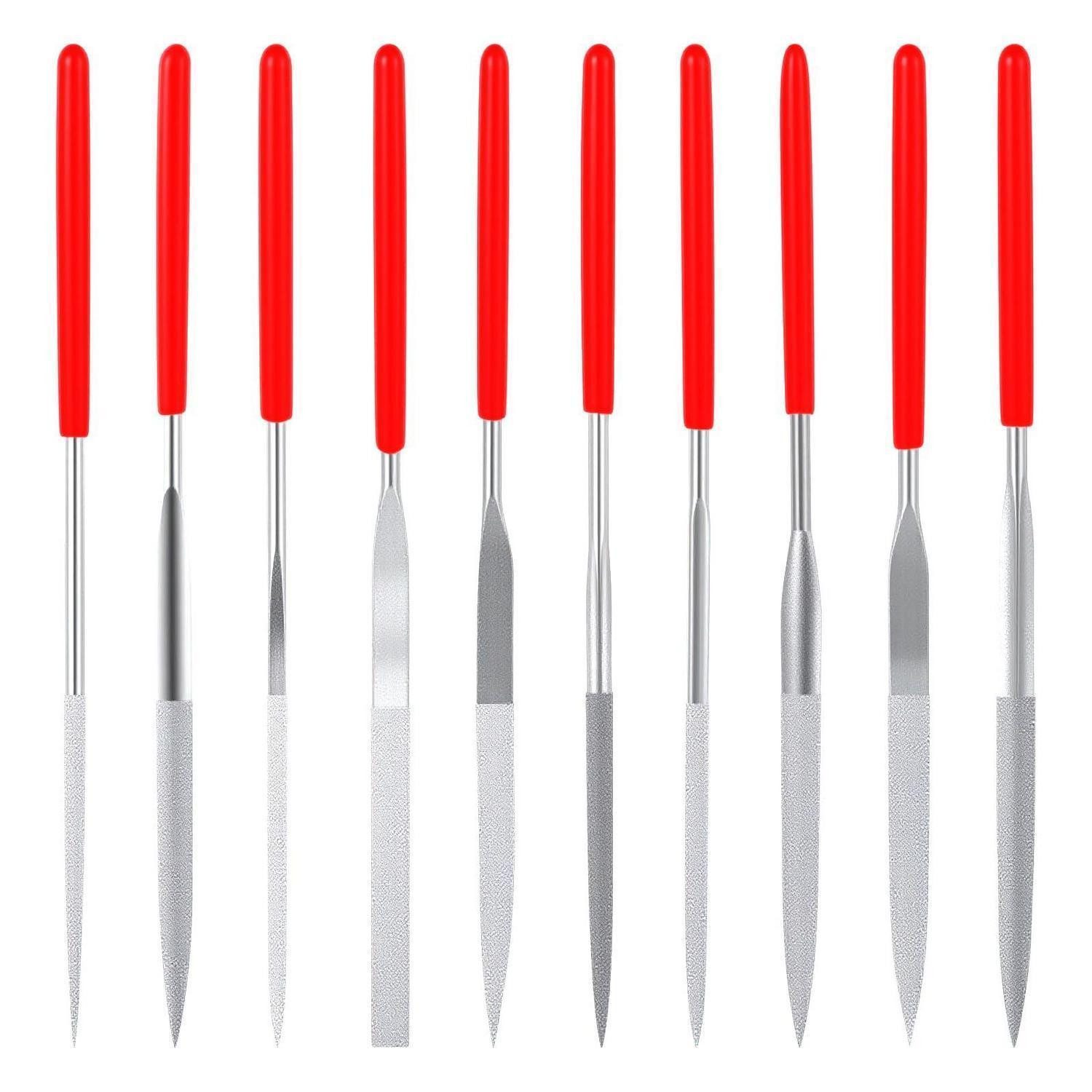 LuxusKollektion Werkstattfeile Diamant Feilen Set 10tlg Mini Metall Präzisionsarbeit, (10 St)