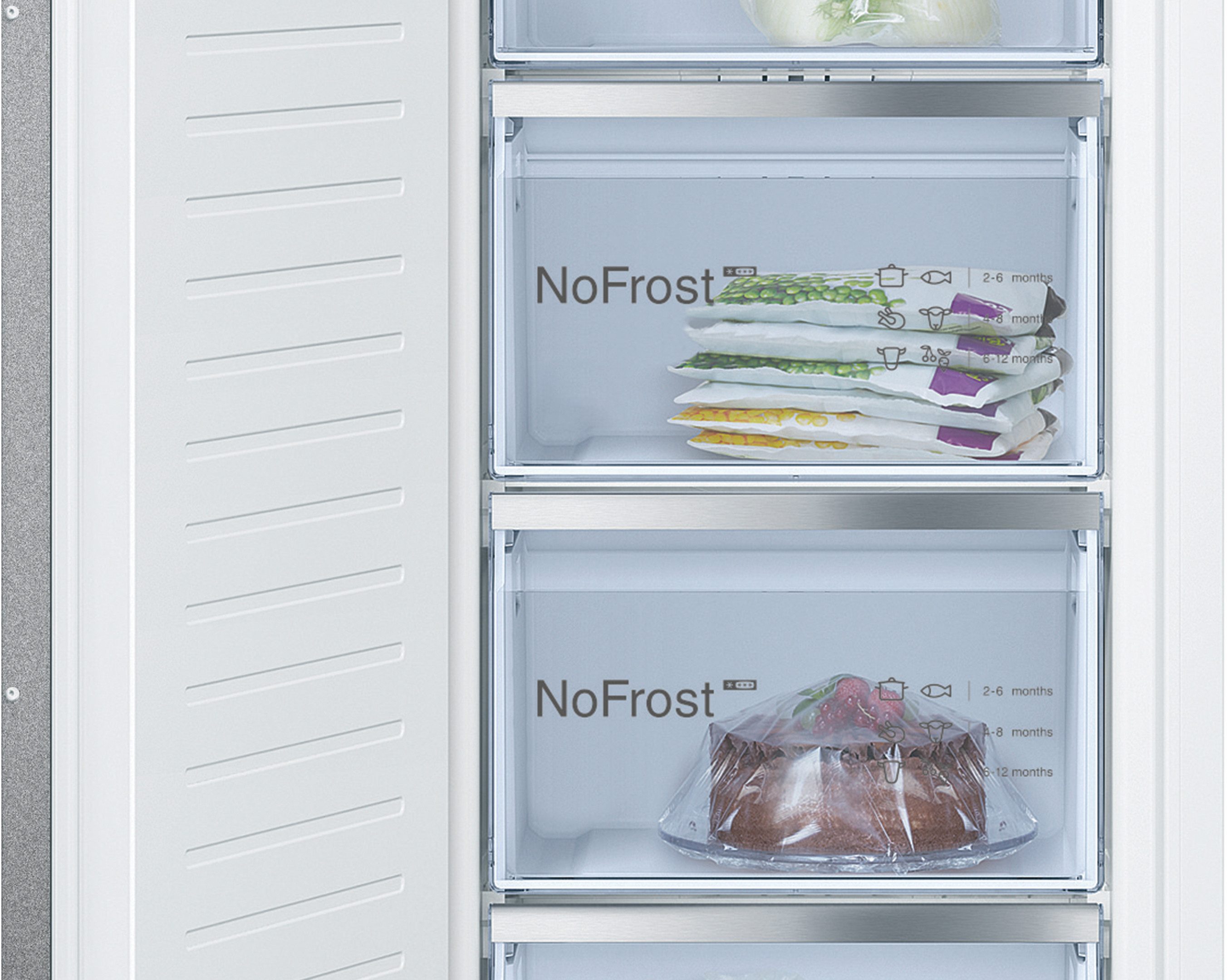 BOSCH Einbaugefrierschrank Serie 6 GIN81ACD0, 177,2 cm hoch, 55,8 cm breit