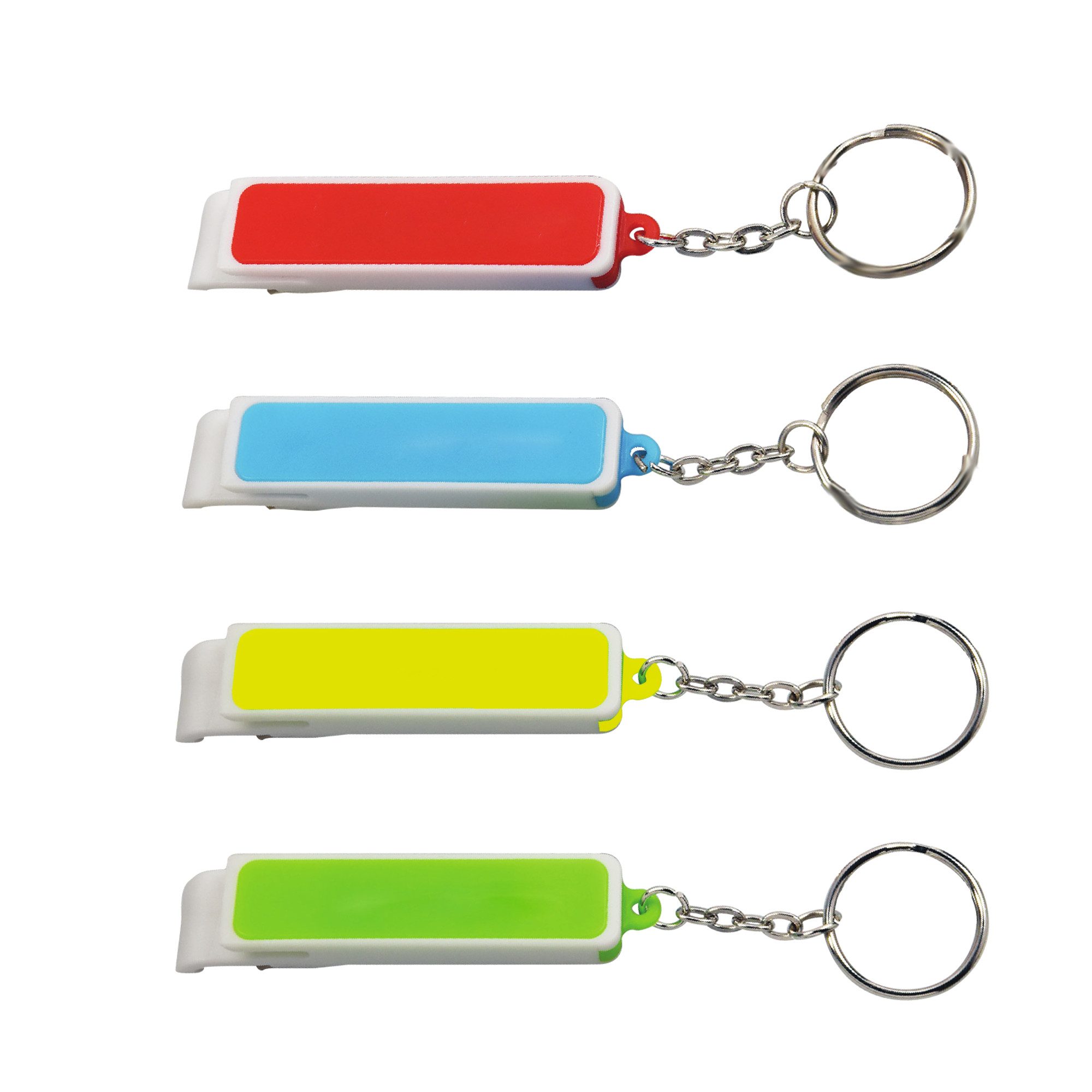Best Offer Schlüsselanhänger 4x Schlüsselanhänger / mit Flaschenöffner und Smartphonehalter / 4 Far